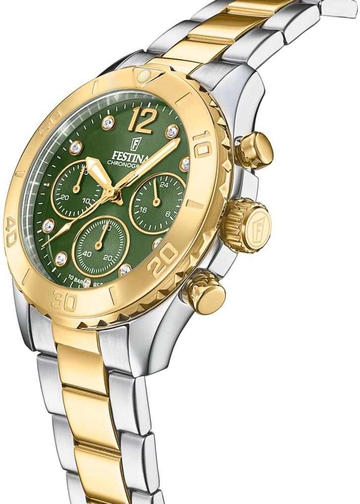 zegarek Festina F20604-2 Boyfriend Chronograph damski z chronograf Boyfriend - miniatura 2