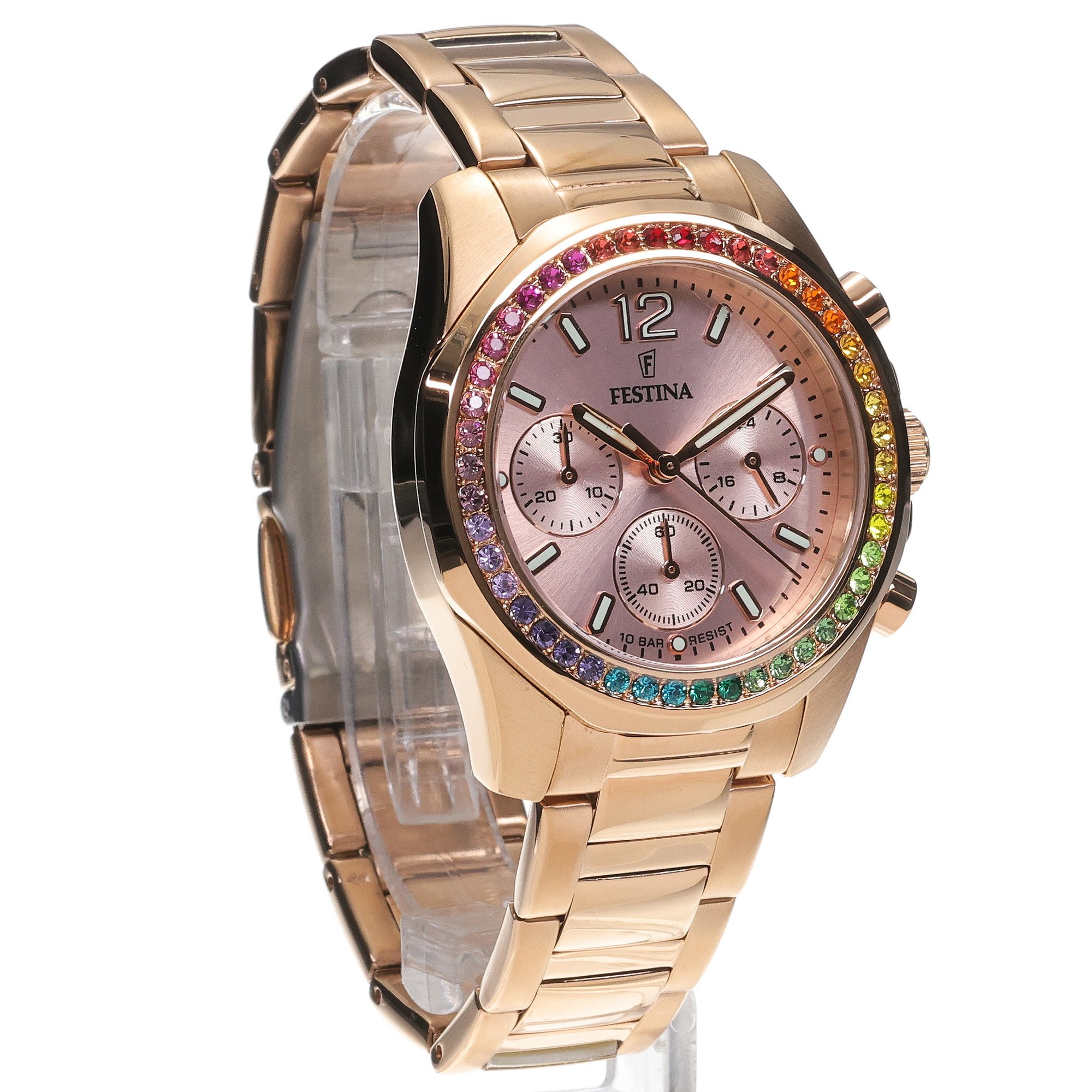 zegarek Festina F20639-4 Boyfriend męski z chronograf Boyfriend