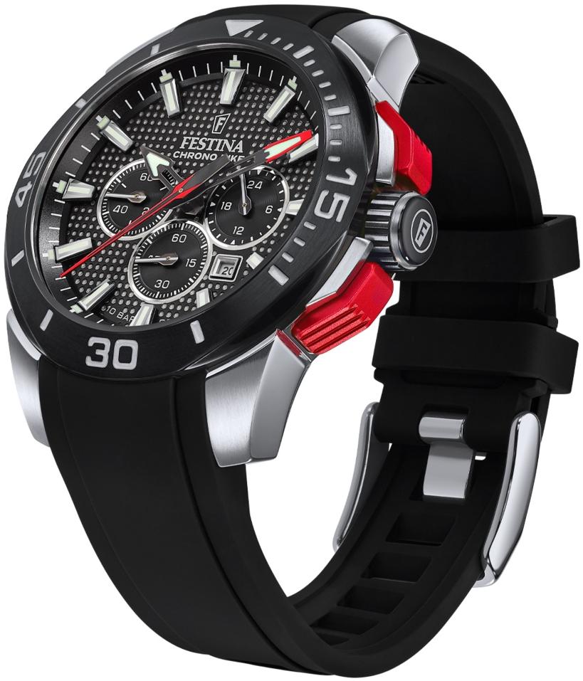 zegarek Festina F20642-4 Chrono Bike męski z chronograf Chrono Bike - miniatura 3