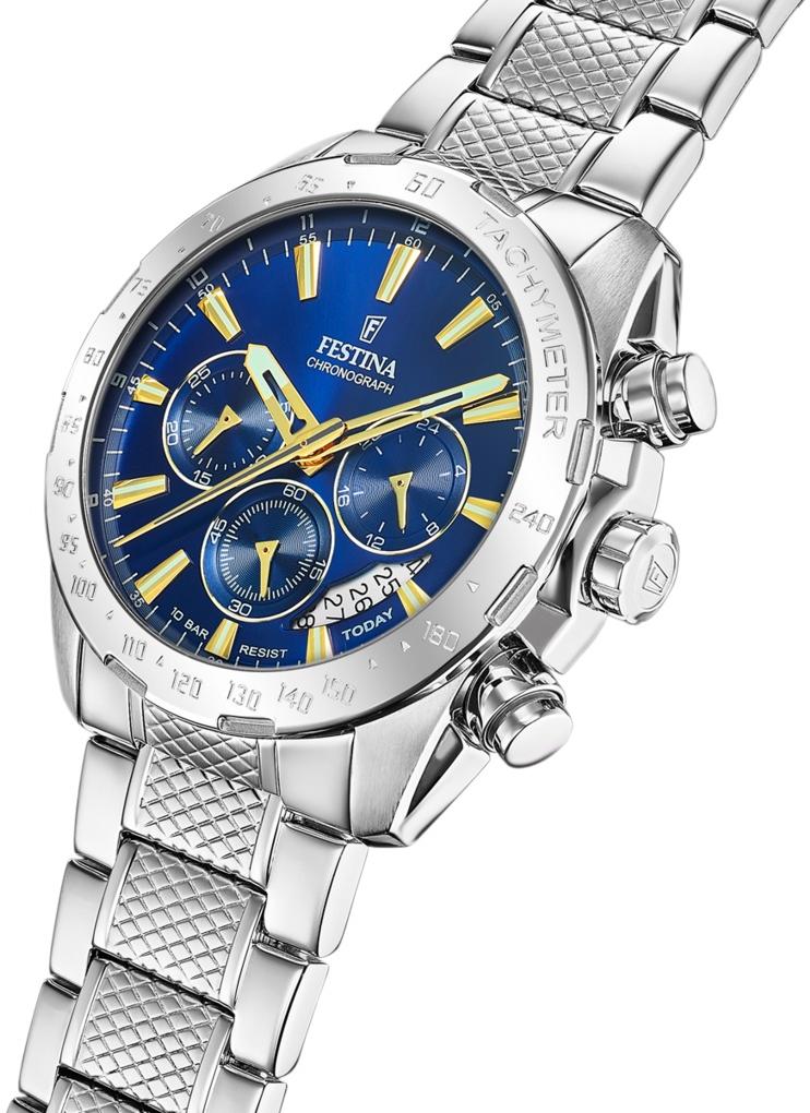 zegarek Festina F20668-2 kwarcowy męski Timeless Chronograph Timeless Chronograph