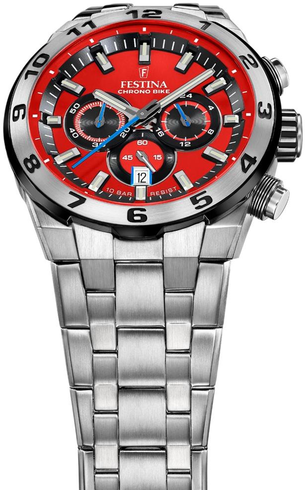 zegarek Festina F20670-5 CHRONO BIKE 2024 męski z chronograf Chrono Bike - miniatura 3