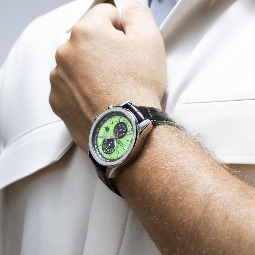 zegarek Festina F20695-3 srebrny Timeless Chronograph - miniatura 7