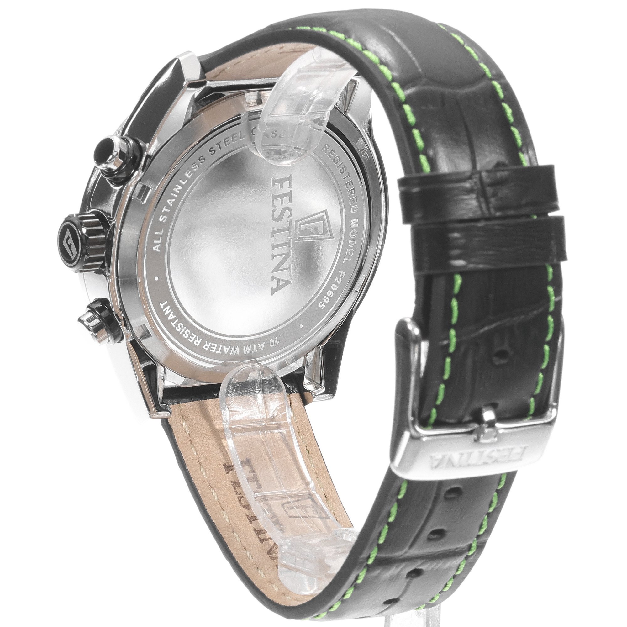 zegarek Festina F20695-3 Timeless Chronograph męski z tachometr Timeless Chronograph - miniatura 4