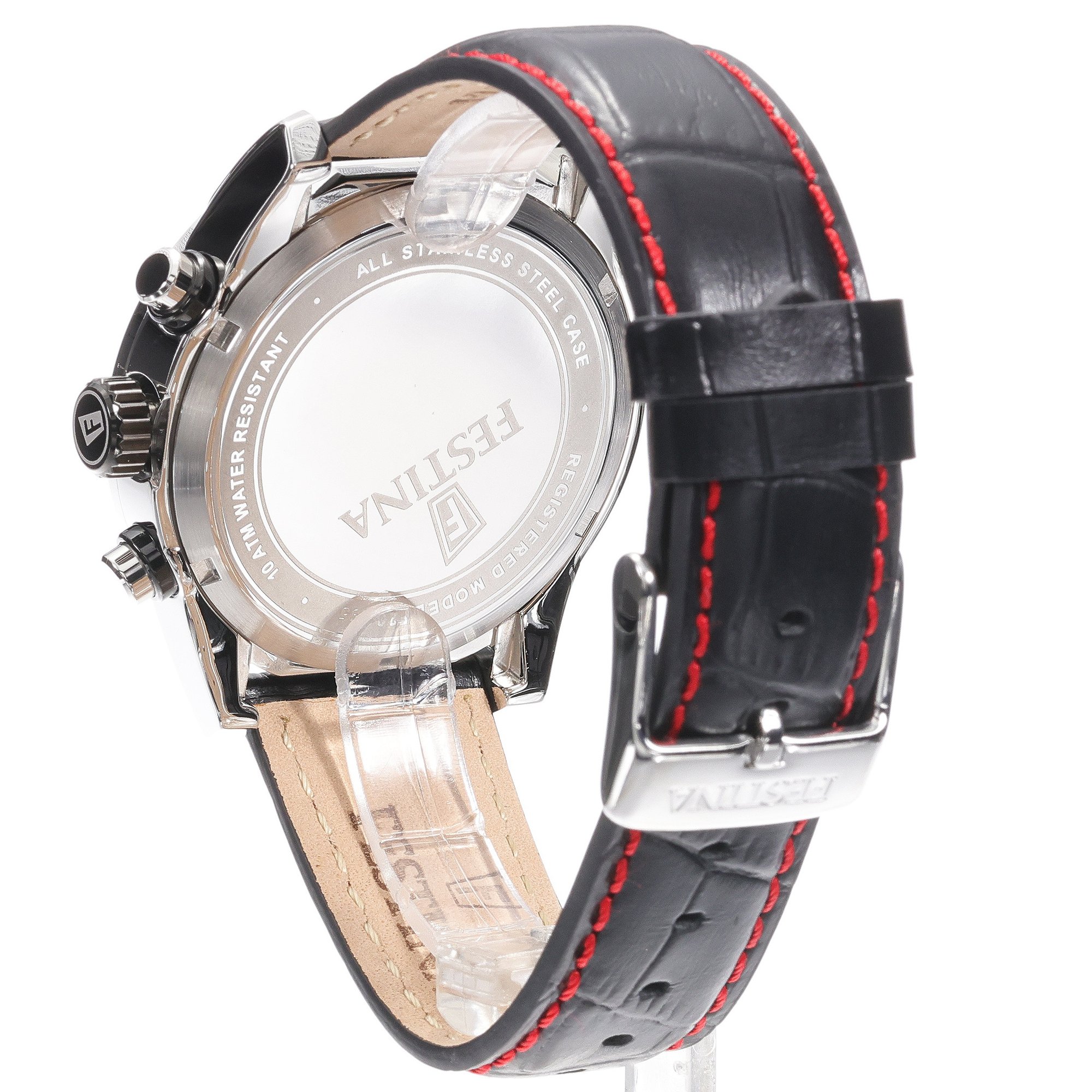 zegarek Festina F20695-6 Timeless Chronograph męski z tachometr Timeless Chronograph - miniatura 4