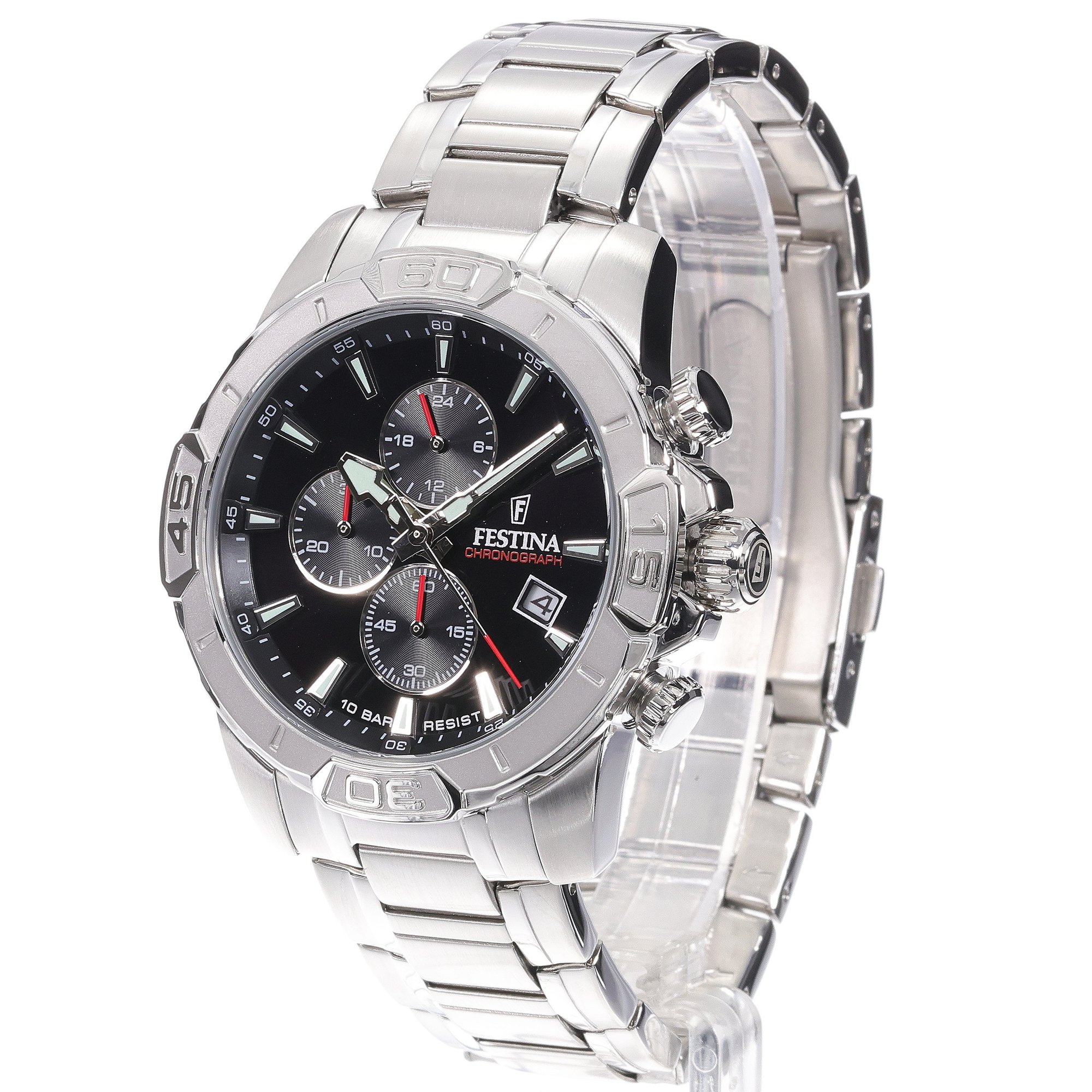 zegarek Festina F20704-3 kwarcowy męski Timeless Chronograph Timeless Chronograph - miniatura 2