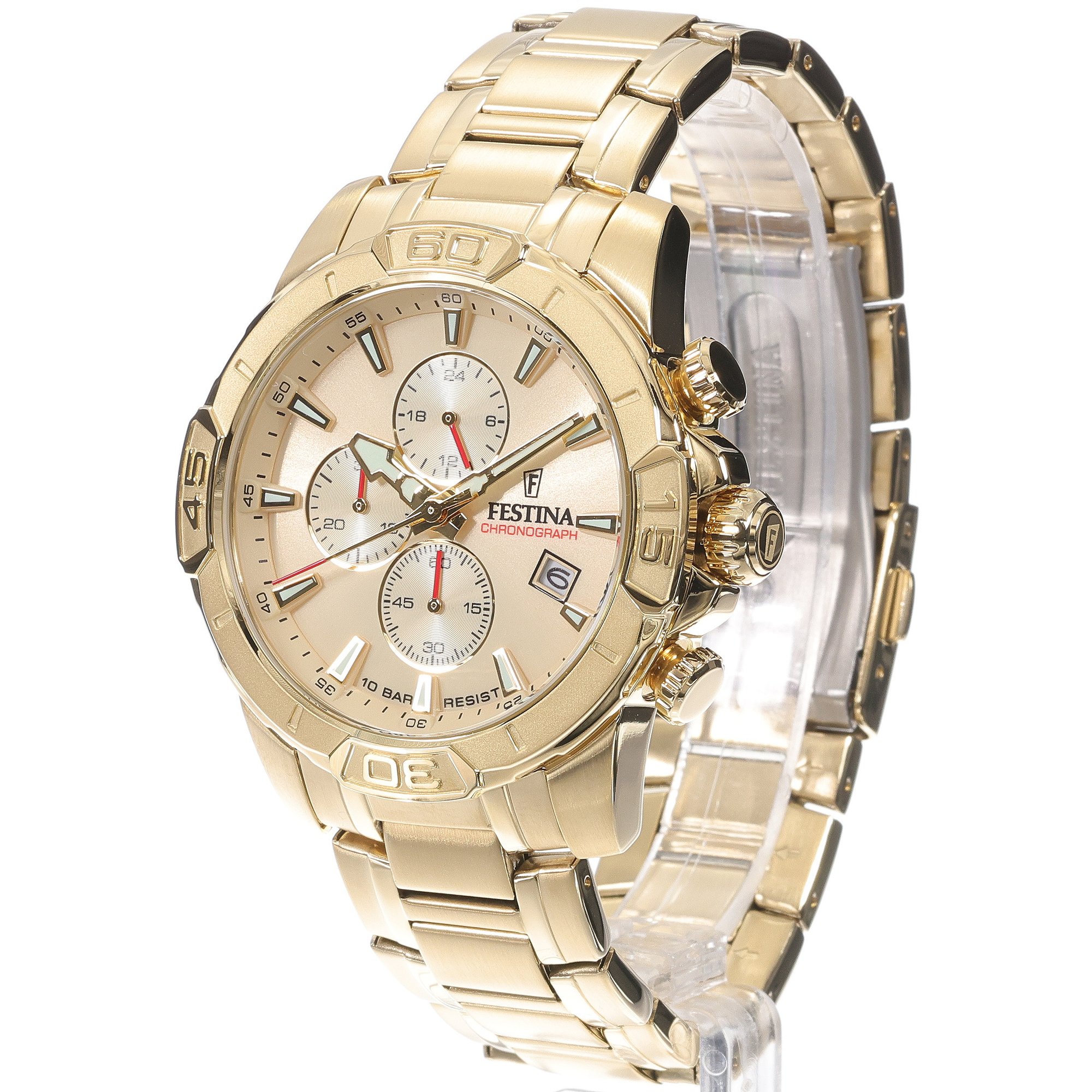 zegarek Festina F20705-2 kwarcowy męski Timeless Chronograph Timeless Chronograph - miniatura 2