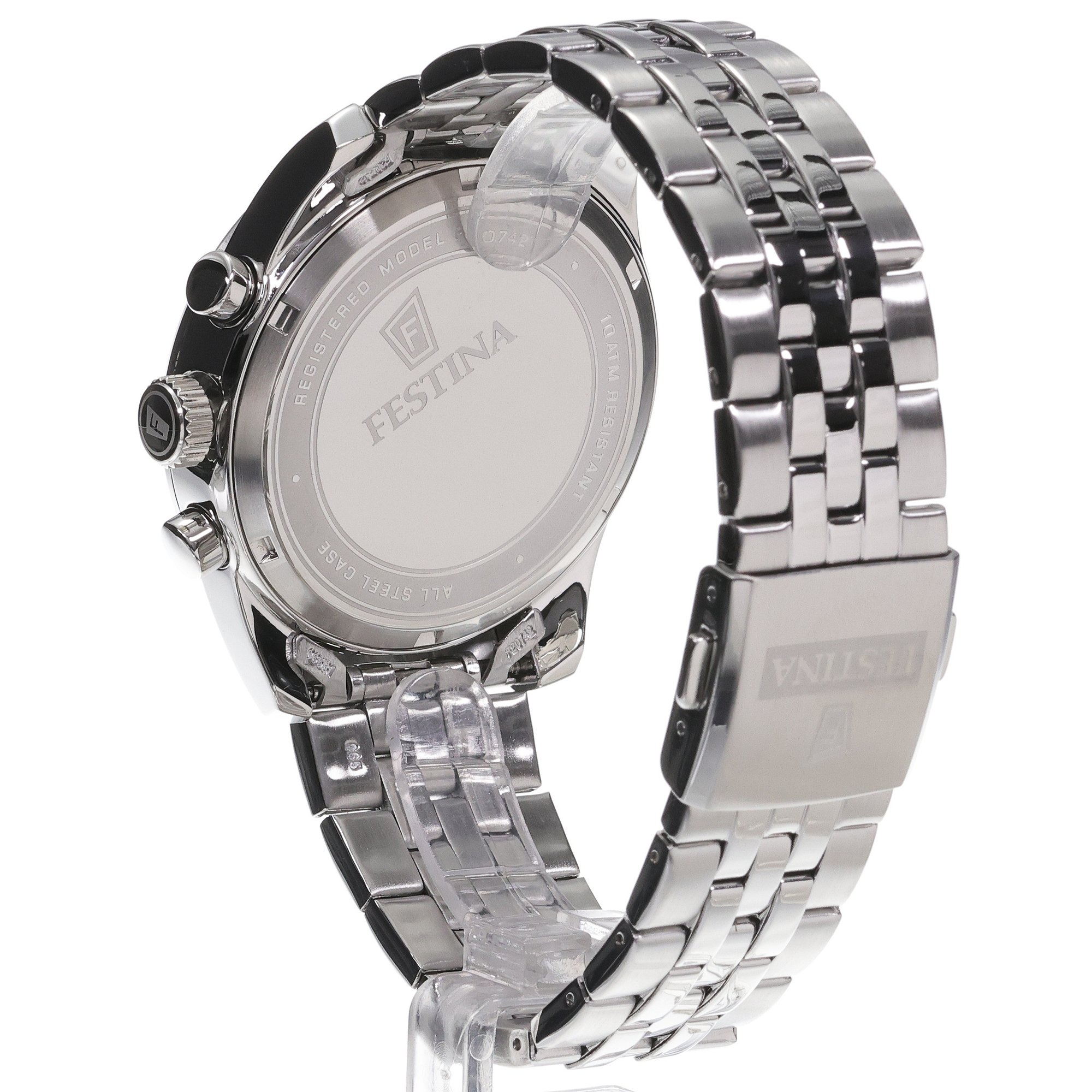 zegarek Festina F20742-4 męski z chronograf Timeless Chronograph