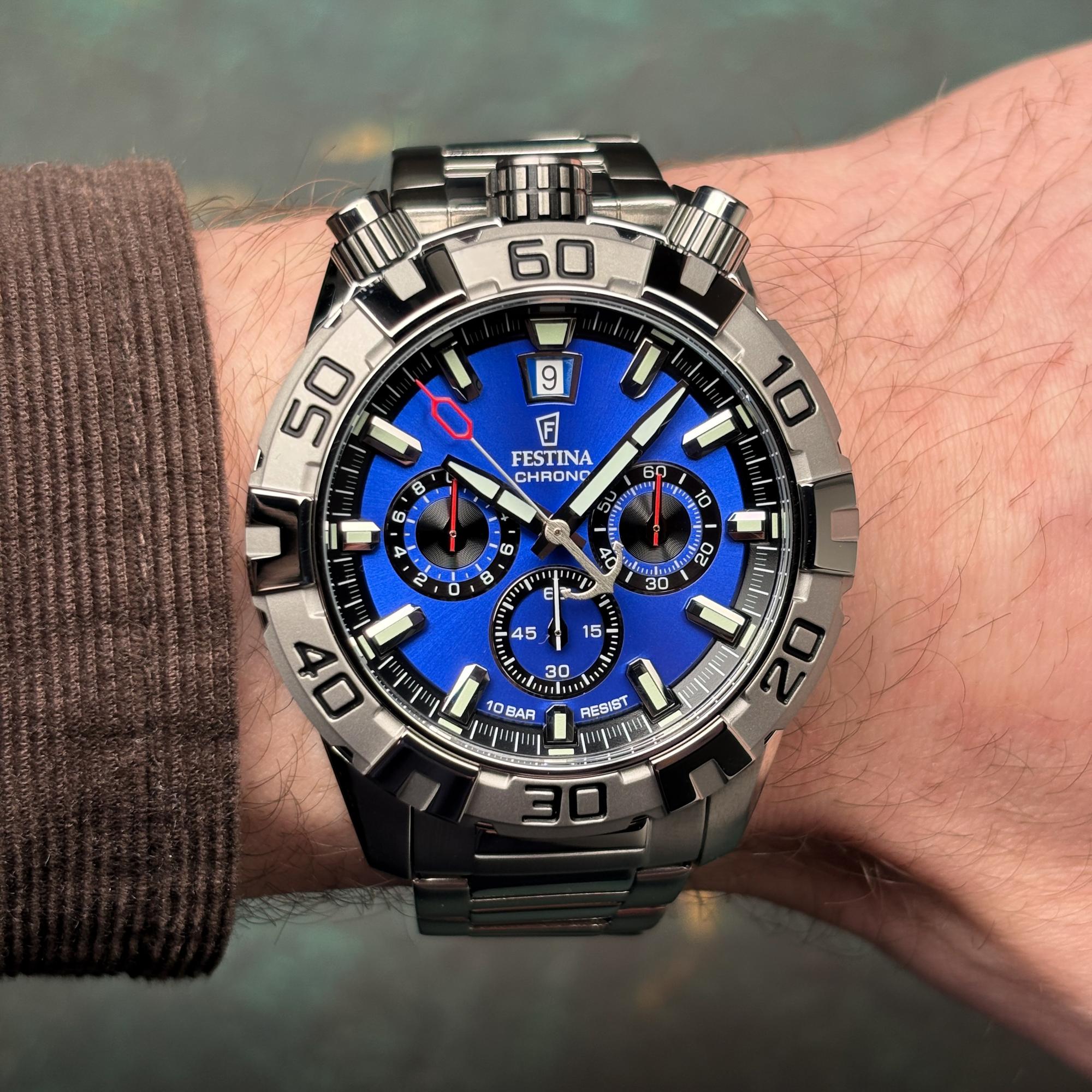 zegarek Festina F20743-3 Chrono Sport Męskie mineralne