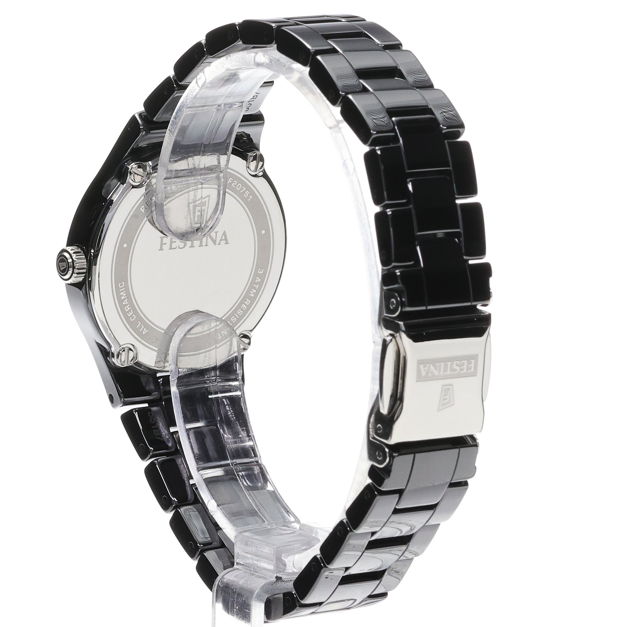 zegarek Festina F20751-7 czarny Ceramic - miniatura 4
