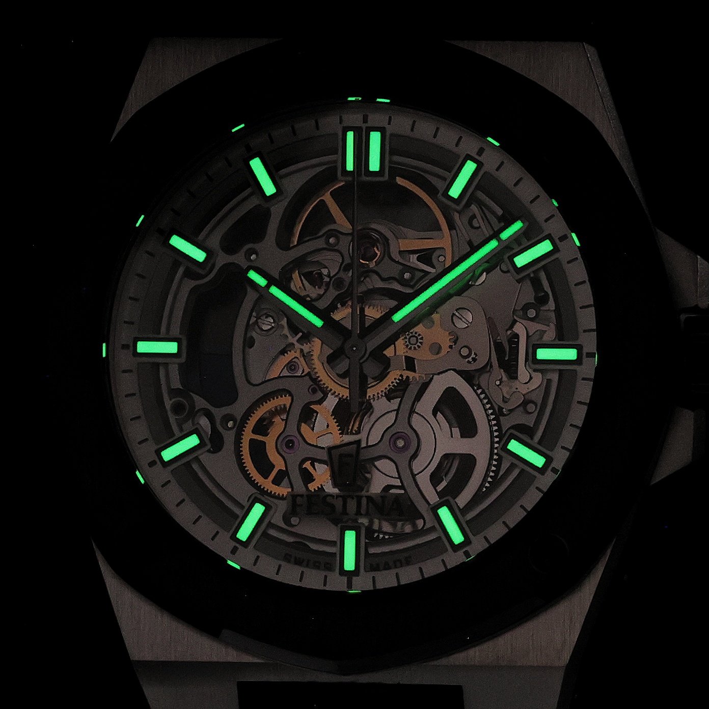 zegarek Festina F22009-1 automatyczny męski Swiss Made Swiss Made Automatic