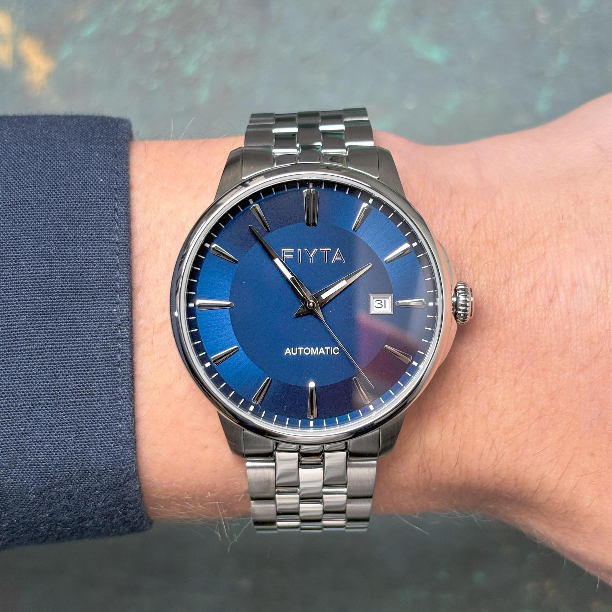 zegarek Fiyta GA520010WLW automatyczny męski Męskie Tempting Automatic - miniatura 6
