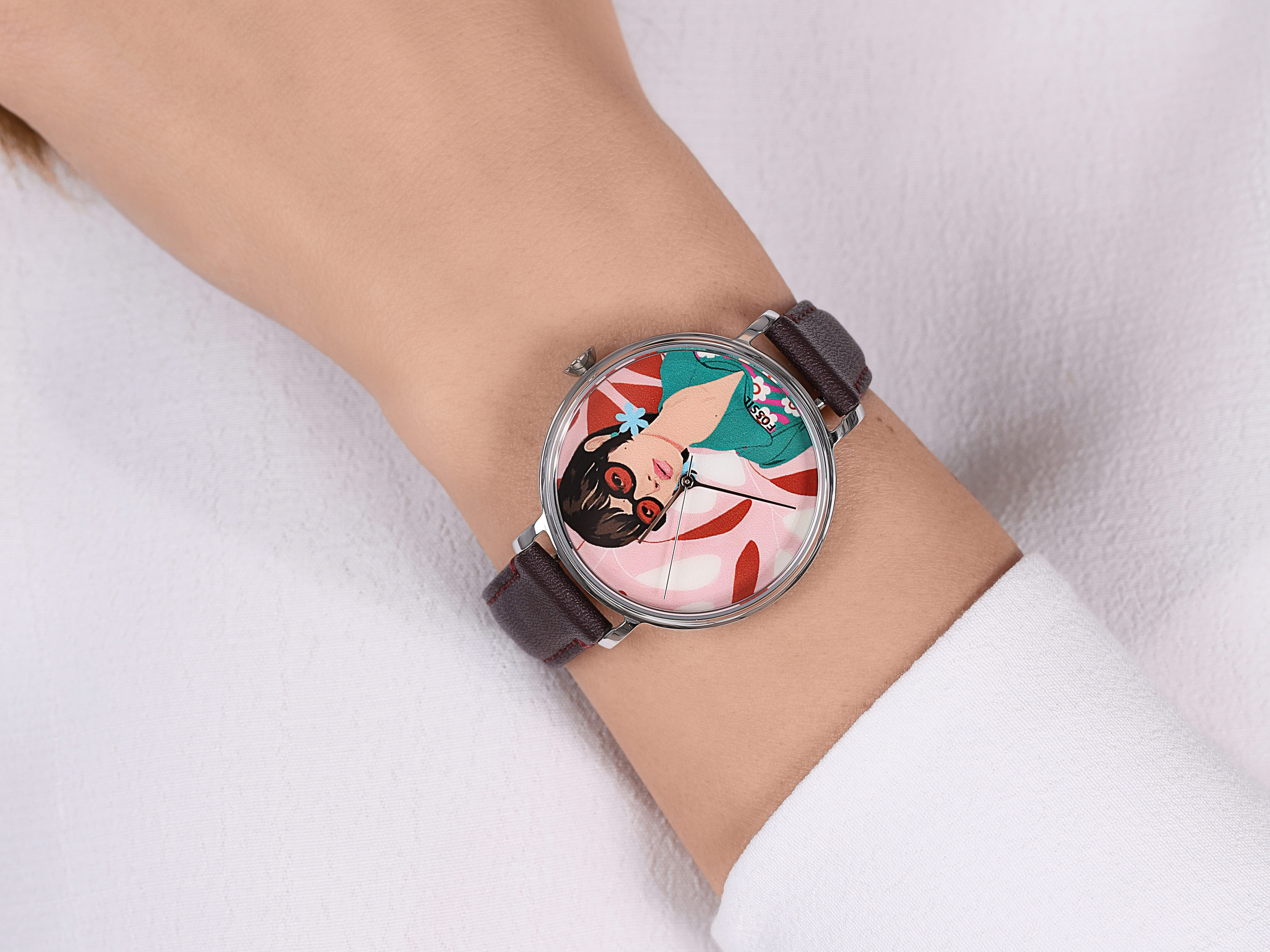 zegarek Fossil CS1001 kwarcowy damski Kalya KALYA CURATOR SERIES LIMITED EDITION - miniatura 4