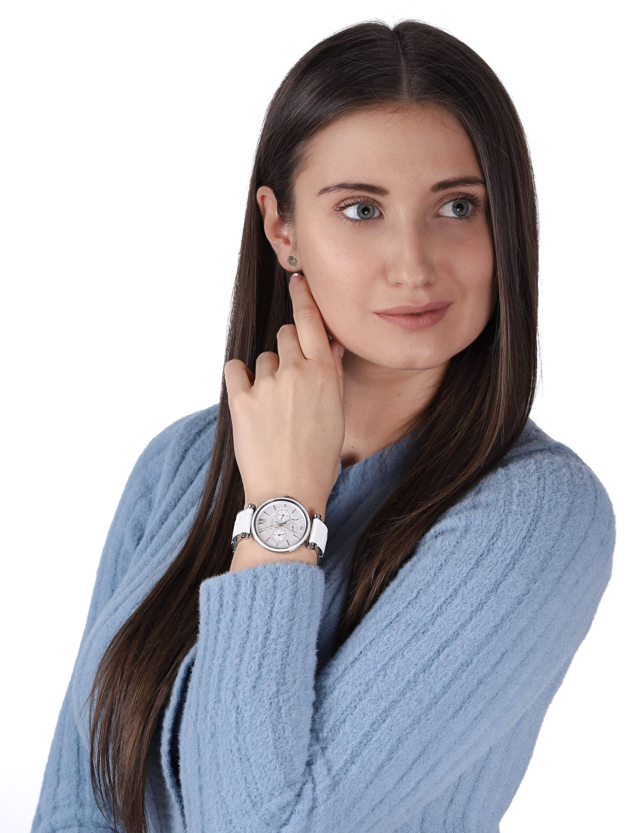 zegarek Fossil ES4605 srebrny Carlie - miniatura 2