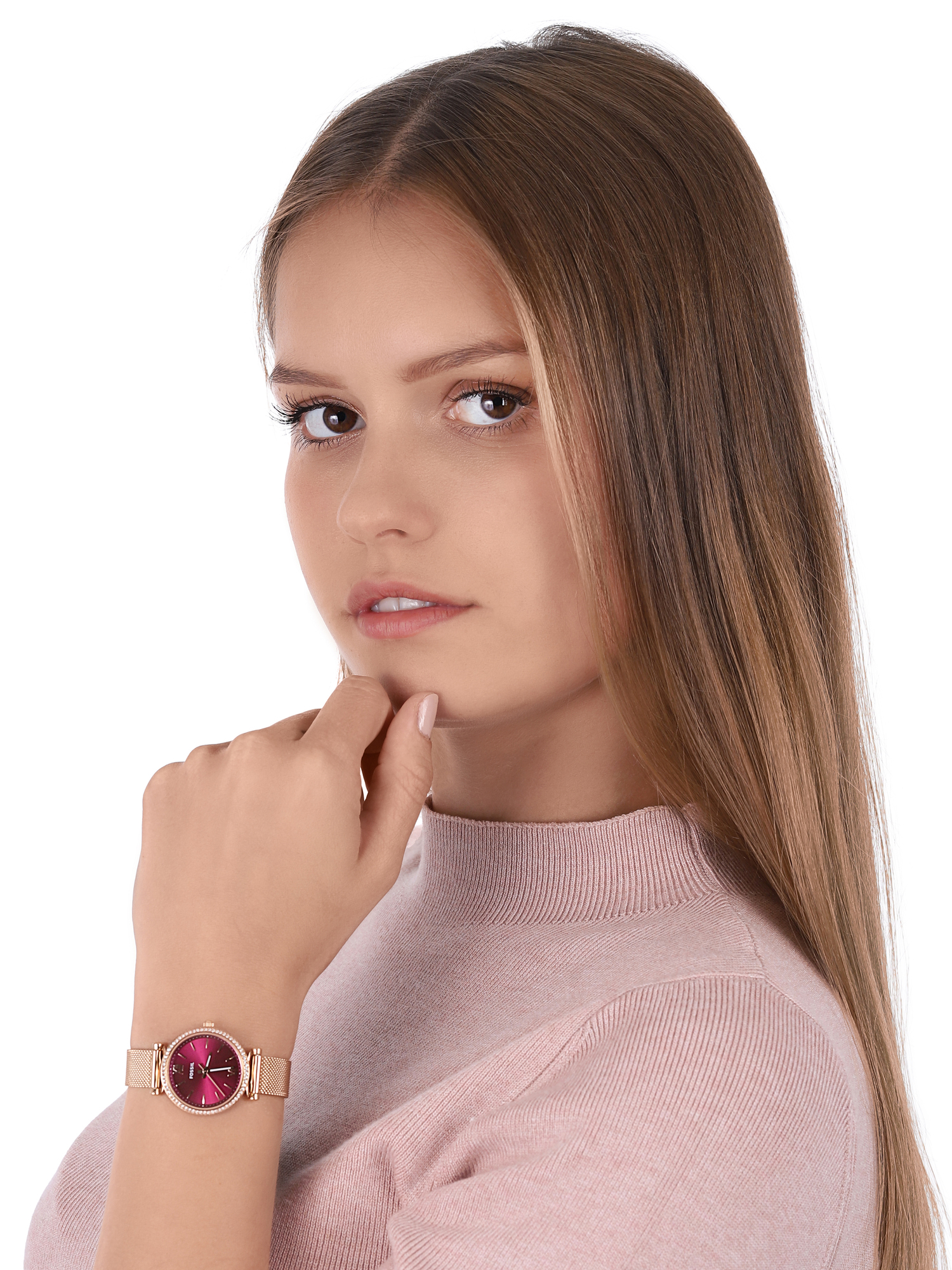 zegarek Fossil ES5011 kwarcowy damski Carlie CARLIE MINI - miniatura 5
