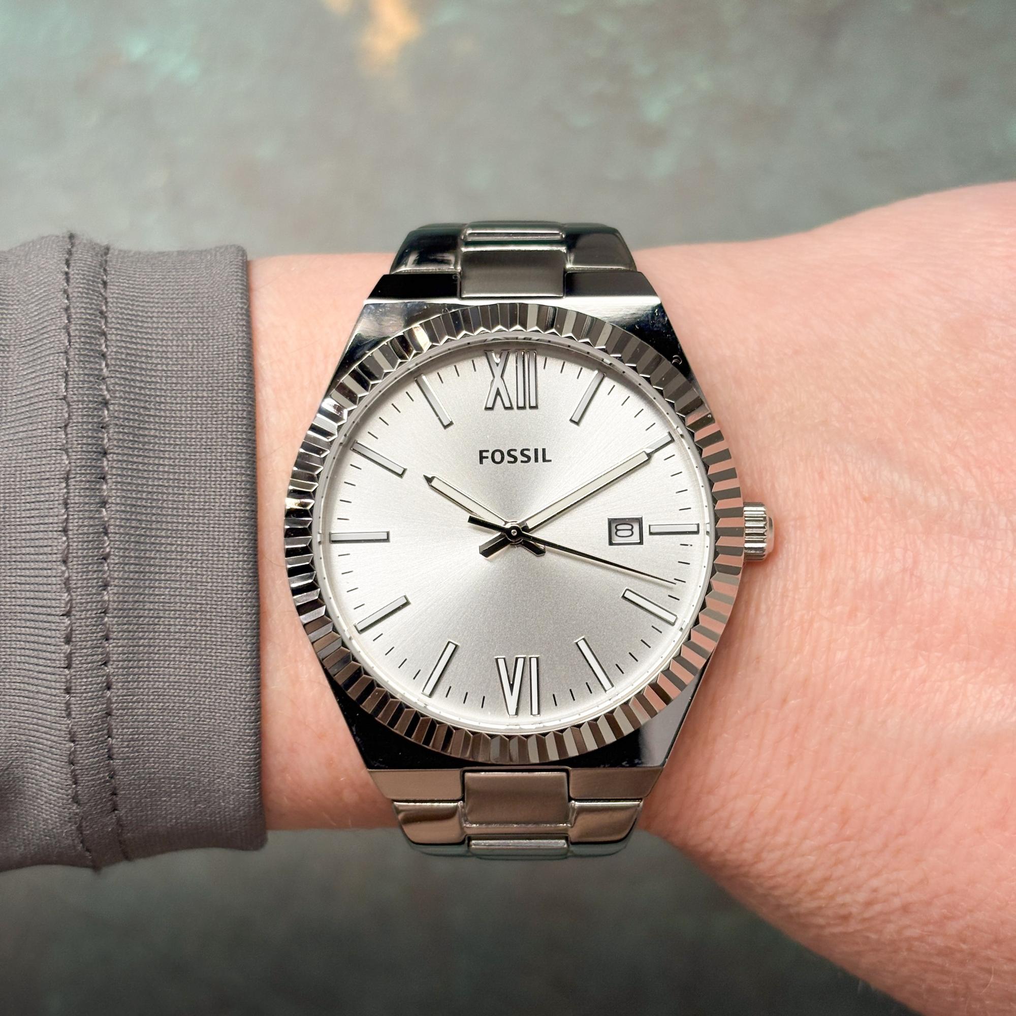 zegarek Fossil ES5300 kwarcowy damski Damskie SCARLETTE Stainless Steel 38mm - miniatura 10