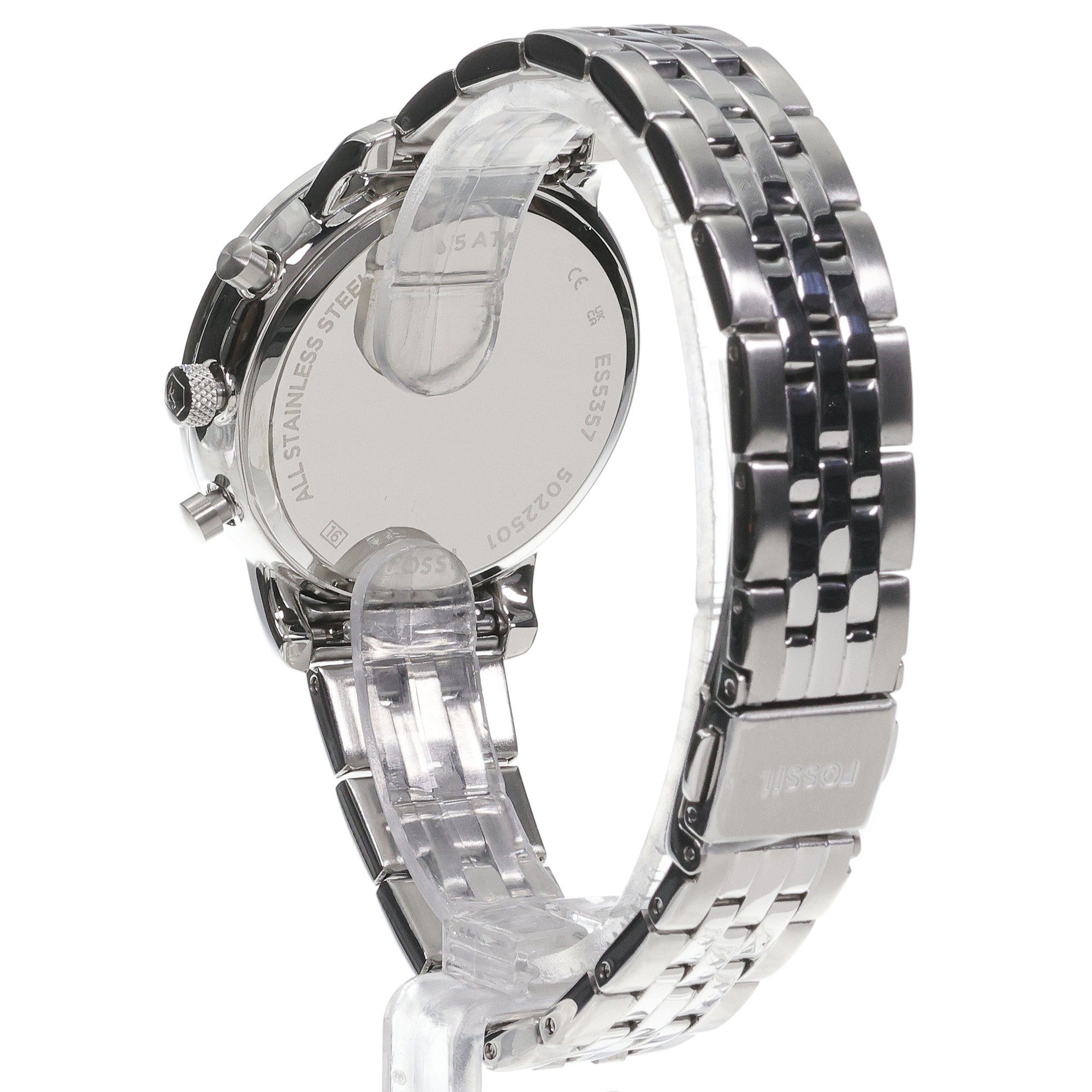 zegarek Fossil ES5357 kwarcowy damski Damskie NEUTRA CHRONO Stainless Steel 36mm - miniatura 4