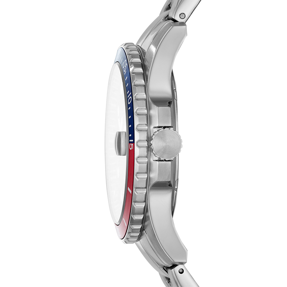 Fossil FS5657 zegarek srebrny klasyczny FB-01 bransoleta - miniatura 5