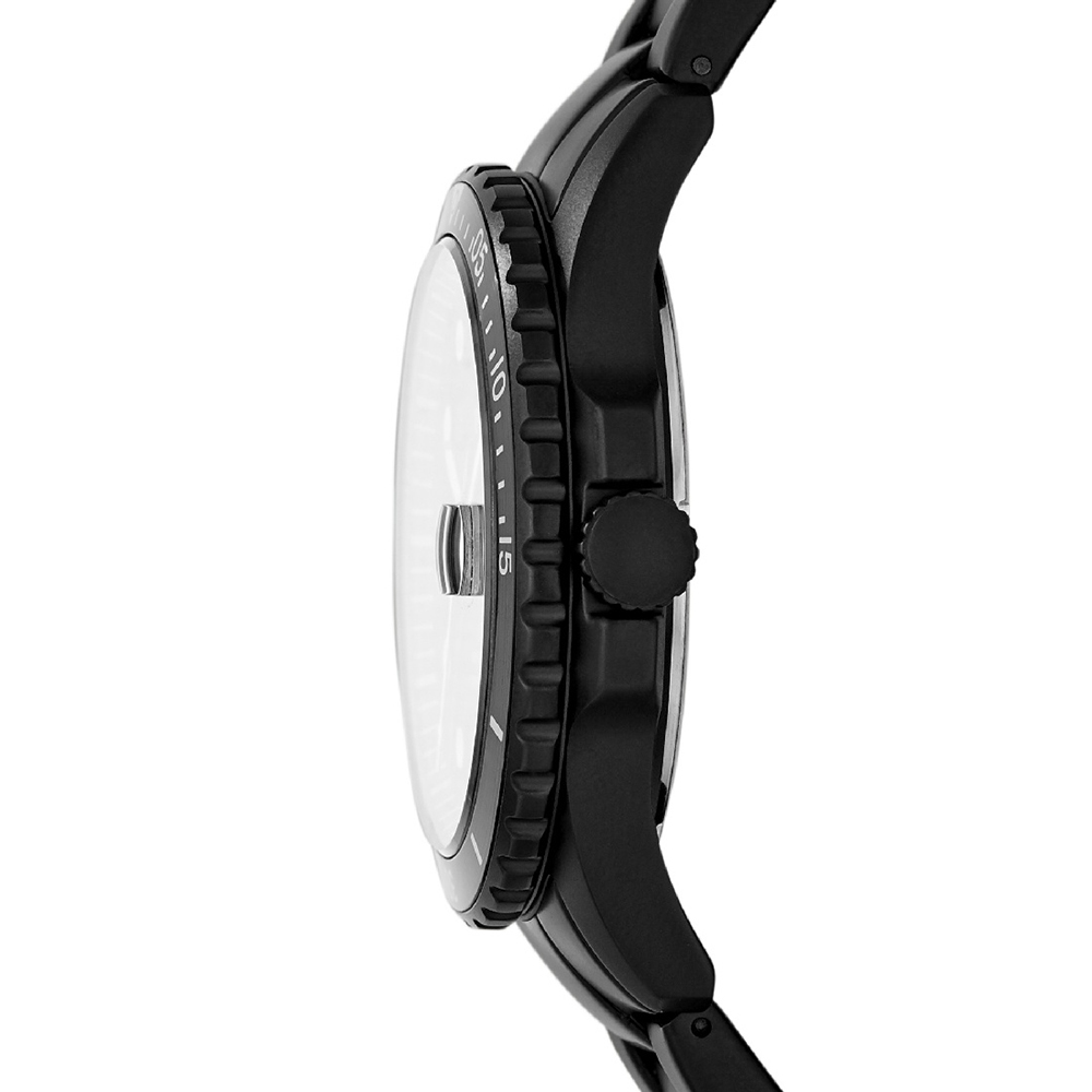 Fossil FS5659 zegarek czarny klasyczny FB-01 bransoleta - miniatura 5
