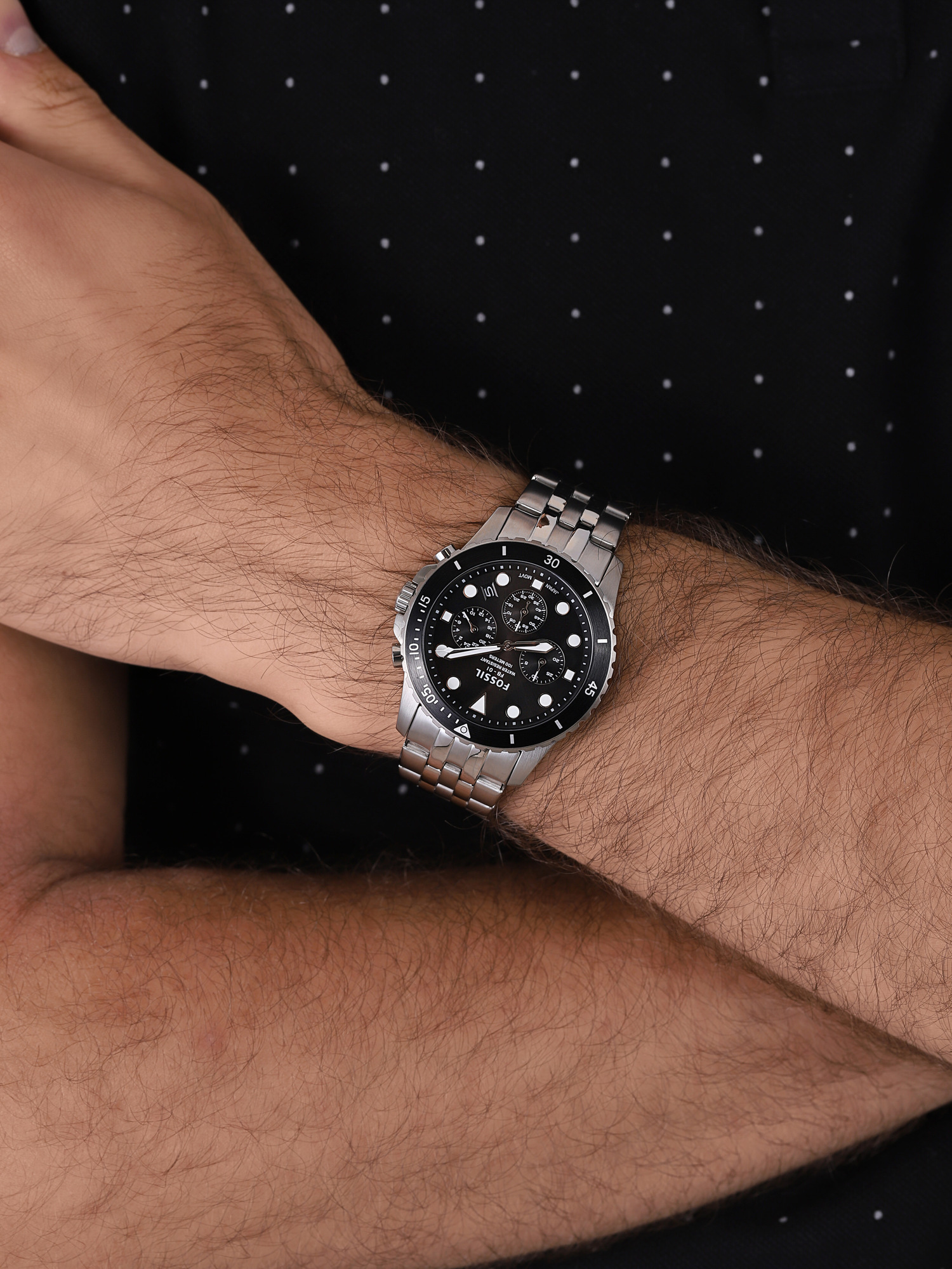 zegarek Fossil FS5837 kwarcowy męski FB-01 FB-01 CHRONO - miniatura 5