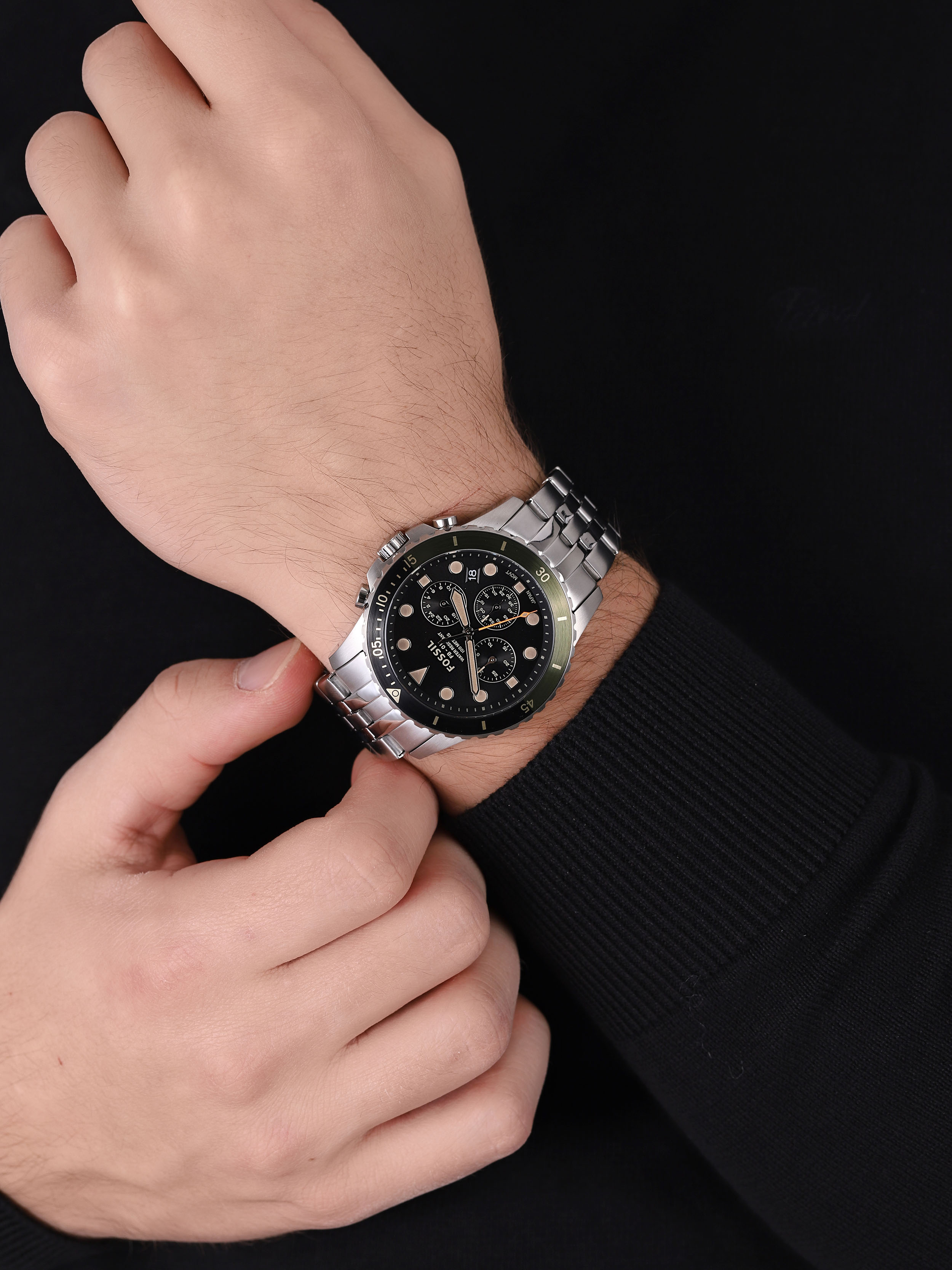 zegarek Fossil FS5864 kwarcowy męski FB-01 FB-01 CHRONO - miniatura 3