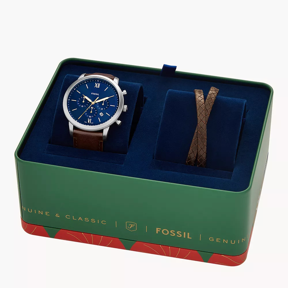zegarek Fossil FS6018SET kwarcowy męski Neutra NEUTRA GIFT SET - miniatura 5