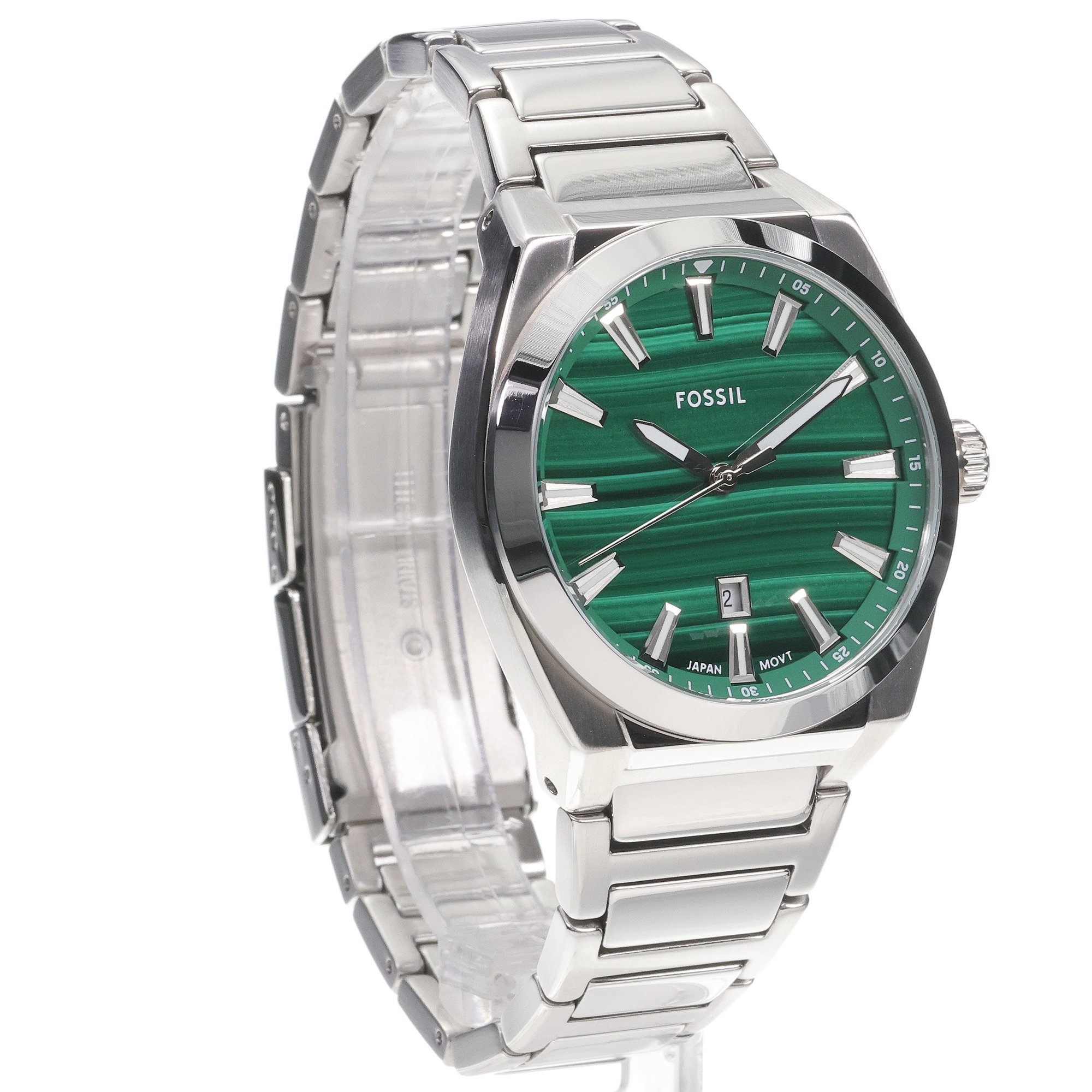 zegarek Fossil FS6056 kwarcowy męski Męskie EVERETT Stainless Steel 42mm