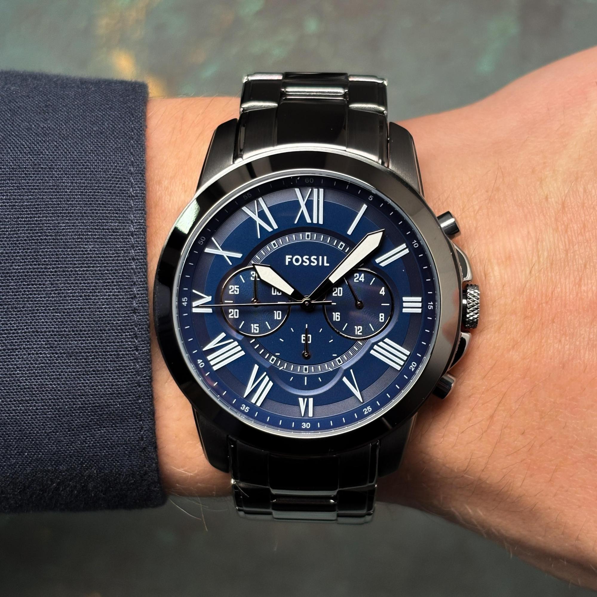 zegarek Fossil FS6133 kwarcowy męski Neutra Grant Chronograph - miniatura 10