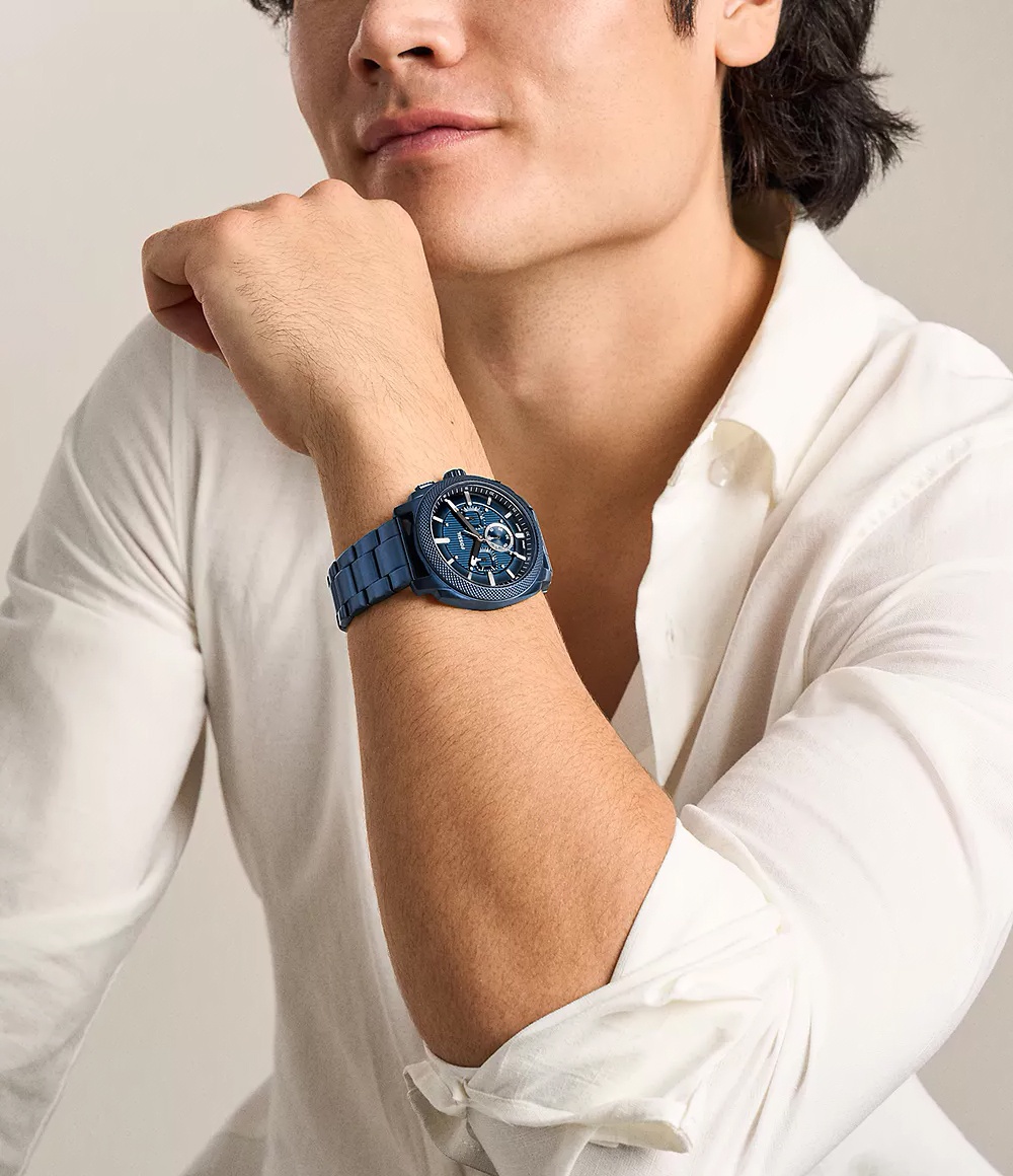 Machine Chronograph Navy Fossil FS6167 - hover