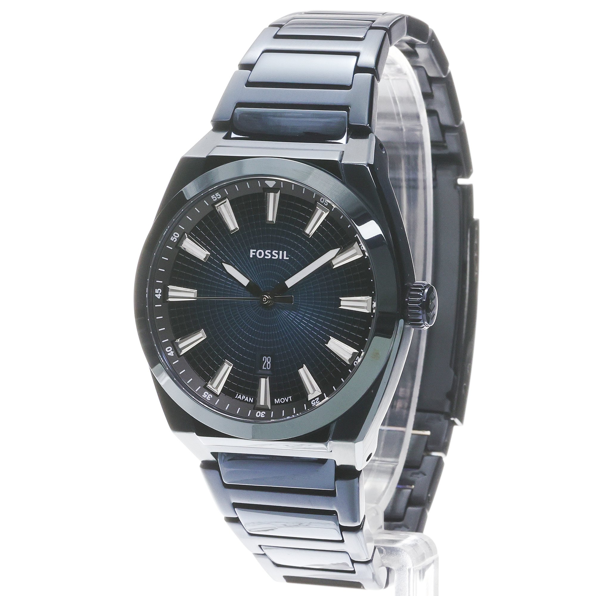 zegarek Fossil FS6169 Everett Navy Męskie mineralne - miniatura 2
