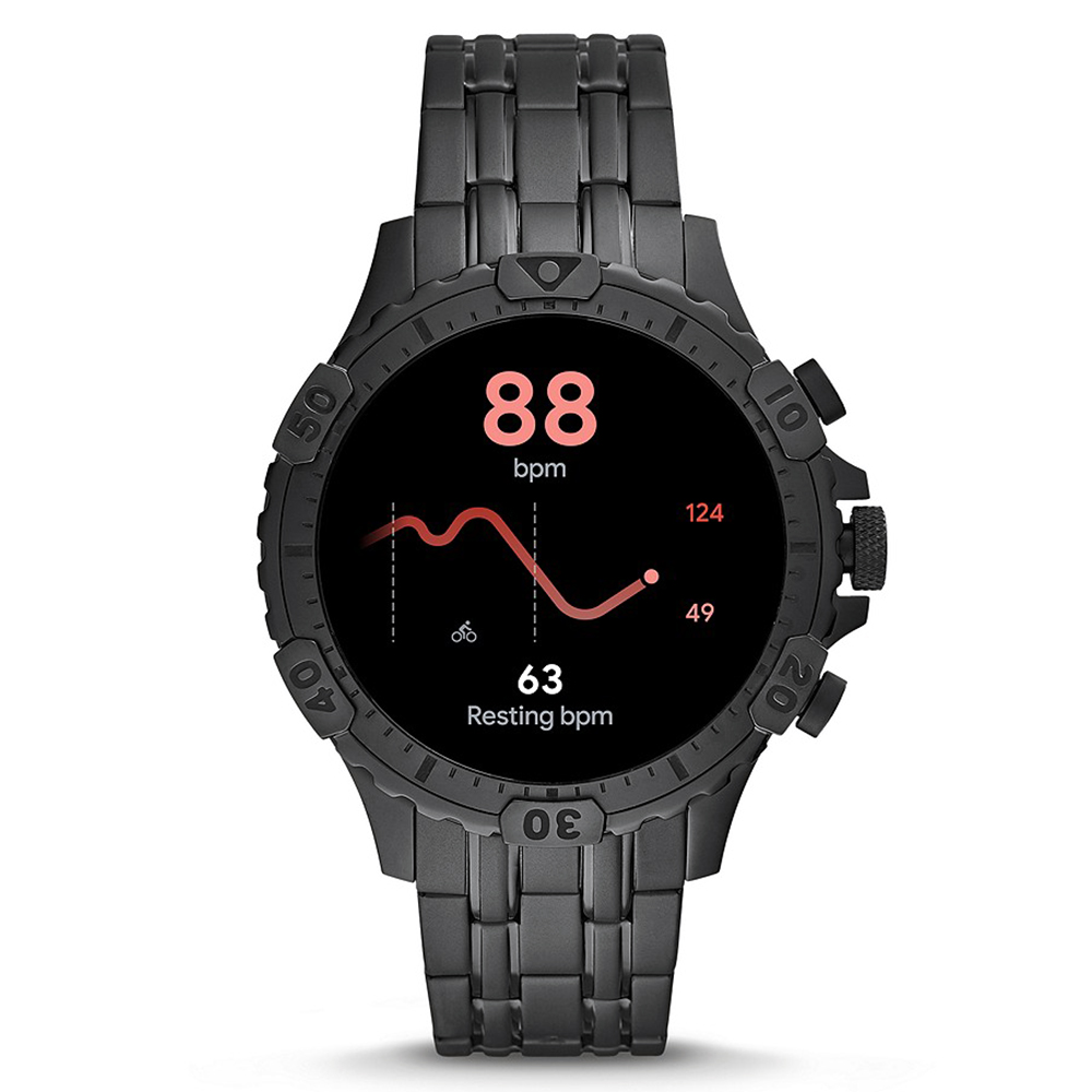 zegarek Fossil FTW4038 kwarcowy męski Garrett GEN 5 SMARTWATCH GARRETT HR BLACK - miniatura 6