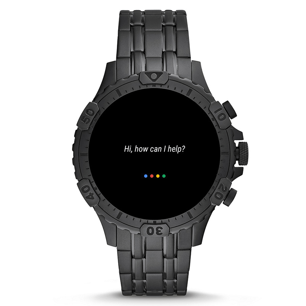 Fossil FTW4038 GEN 5 SMARTWATCH GARRETT HR BLACK Garrett sportowy zegarek czarny - miniatura 9