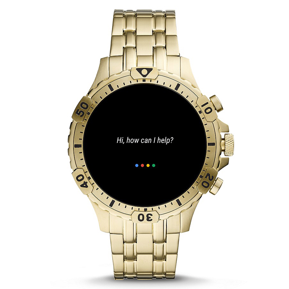 Fossil FTW4039 GEN 5 SMARTWATCH GARRETT HR GOLD Garrett sportowy zegarek złoty - miniatura 9