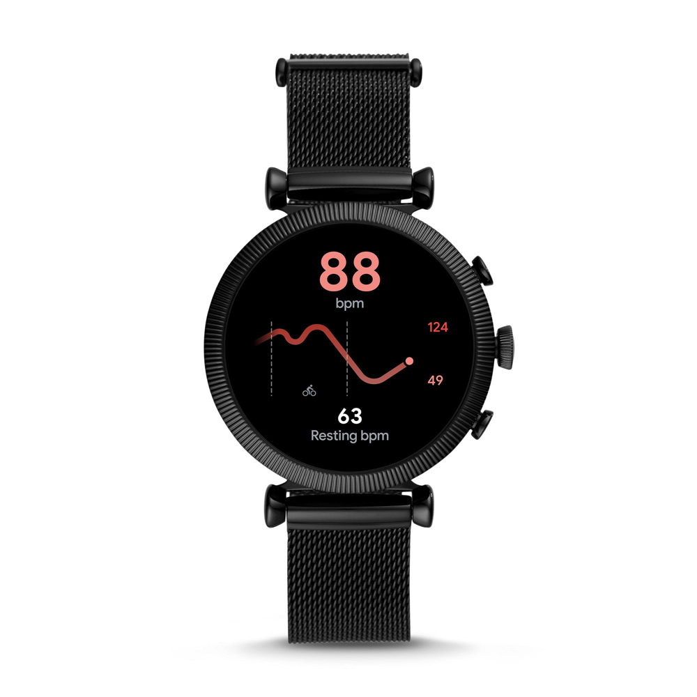 Fossil Smartwatch FTW6050 zegarek czarny sportowy Fossil Q bransoleta - miniatura 5