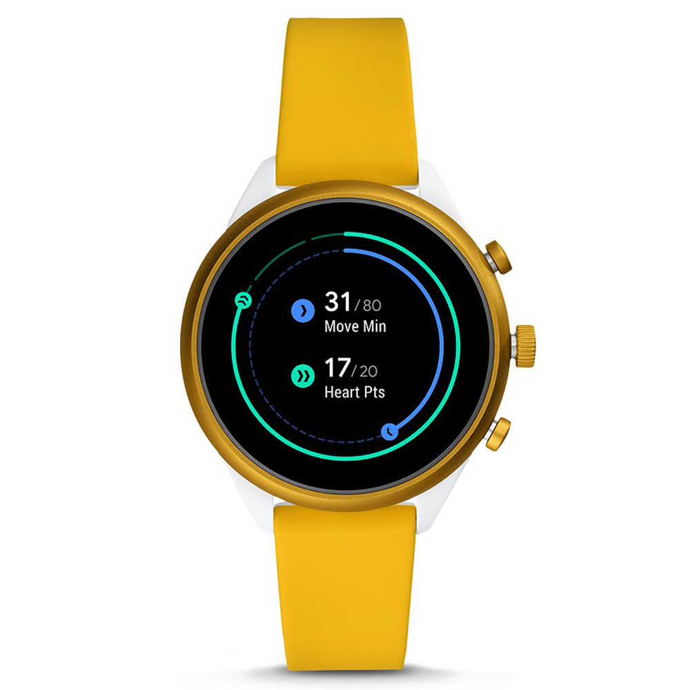 zegarek Fossil Smartwatch FTW6053 żółty Fossil Q - miniatura 7