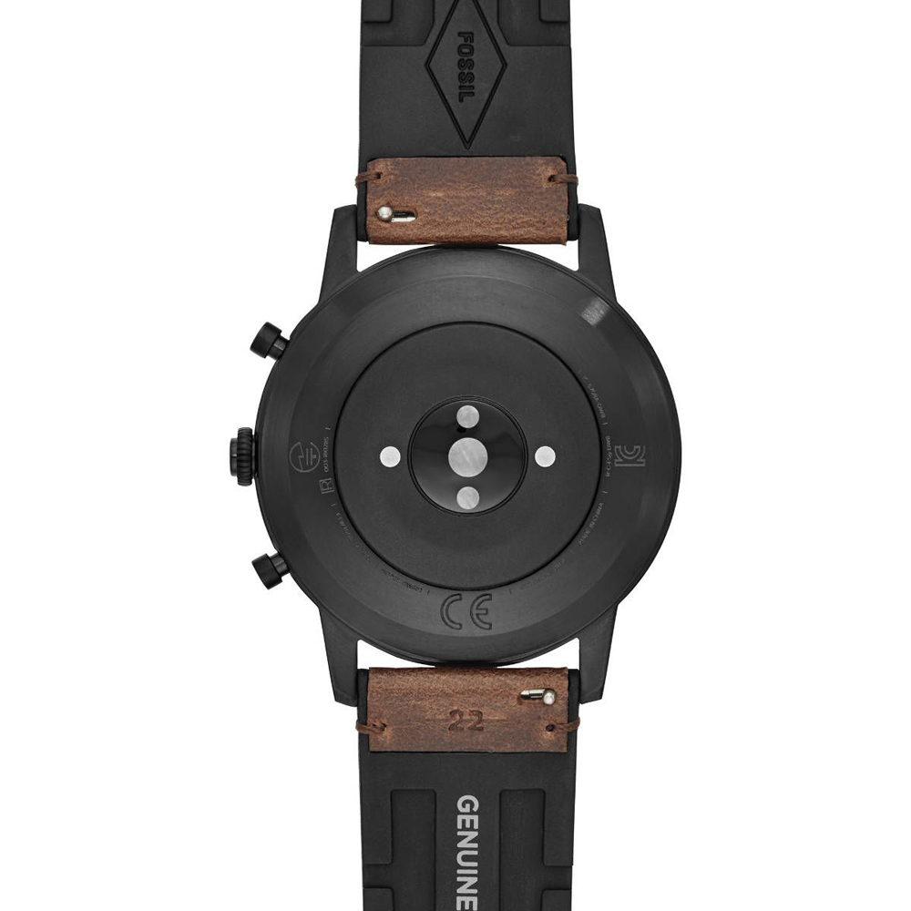zegarek Fossil FTW7008 
Hybrid Smartwatch HR Collider Dark Brown Leather męski z gps Hybrid Smartwatch - miniatura 3