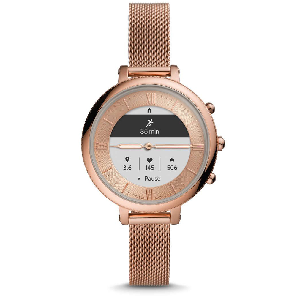 zegarek Fossil FTW7039 kwarcowy damski Hybrid Smartwatch HYBRID SMARTWATCH MONROE HR - miniatura 3