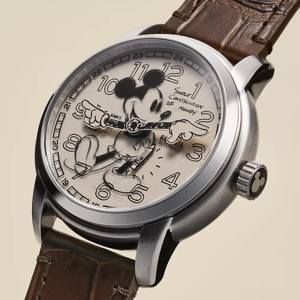 zegarek Fossil LE1185 szary Automatic - miniatura 5