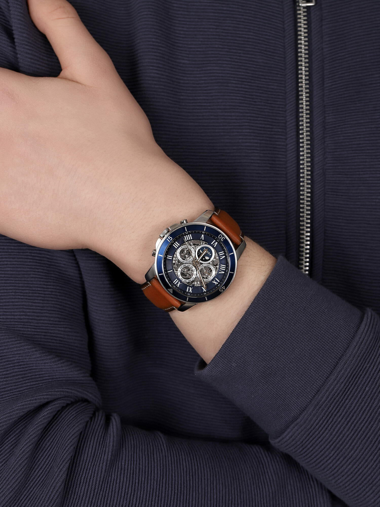 zegarek Fossil ME3140 automatyczny męski Grant GRANT SPORT