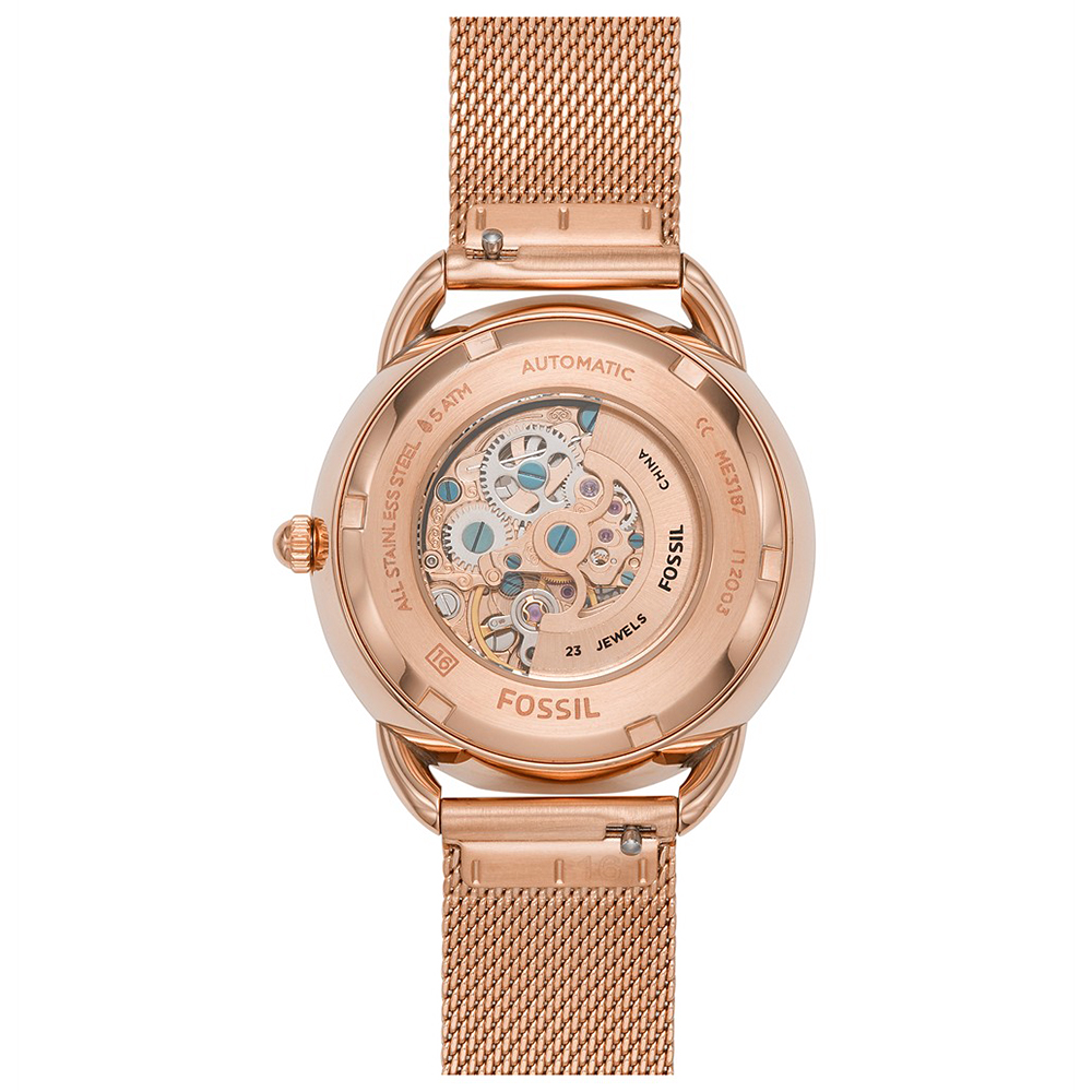 Fossil ME3187 damski zegarek Tailor bransoleta - miniatura 3