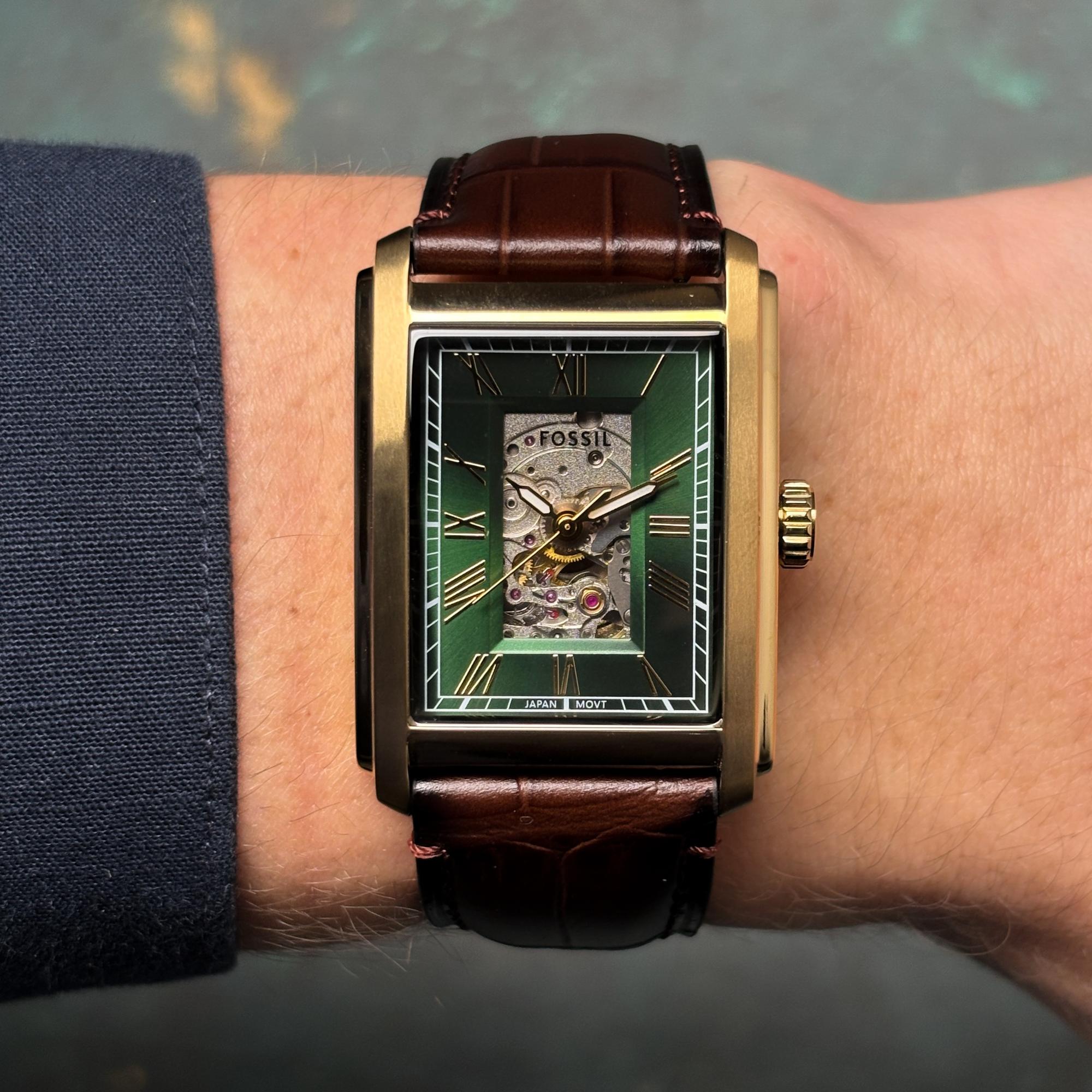 zegarek Fossil ME3271 CARRAWAY AUTOMATIC Męskie mineralne