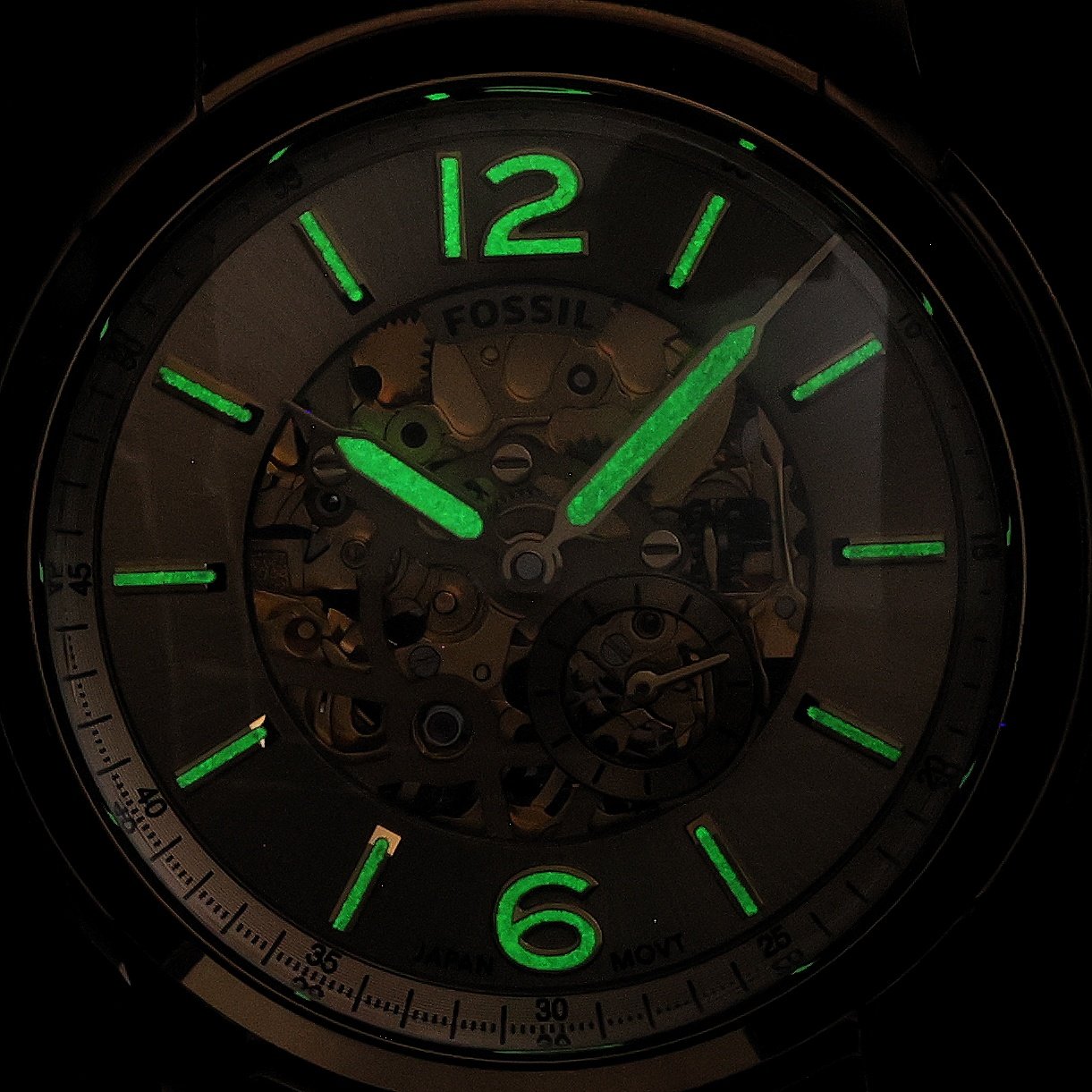 zegarek Fossil ME3279 automatyczny Męskie