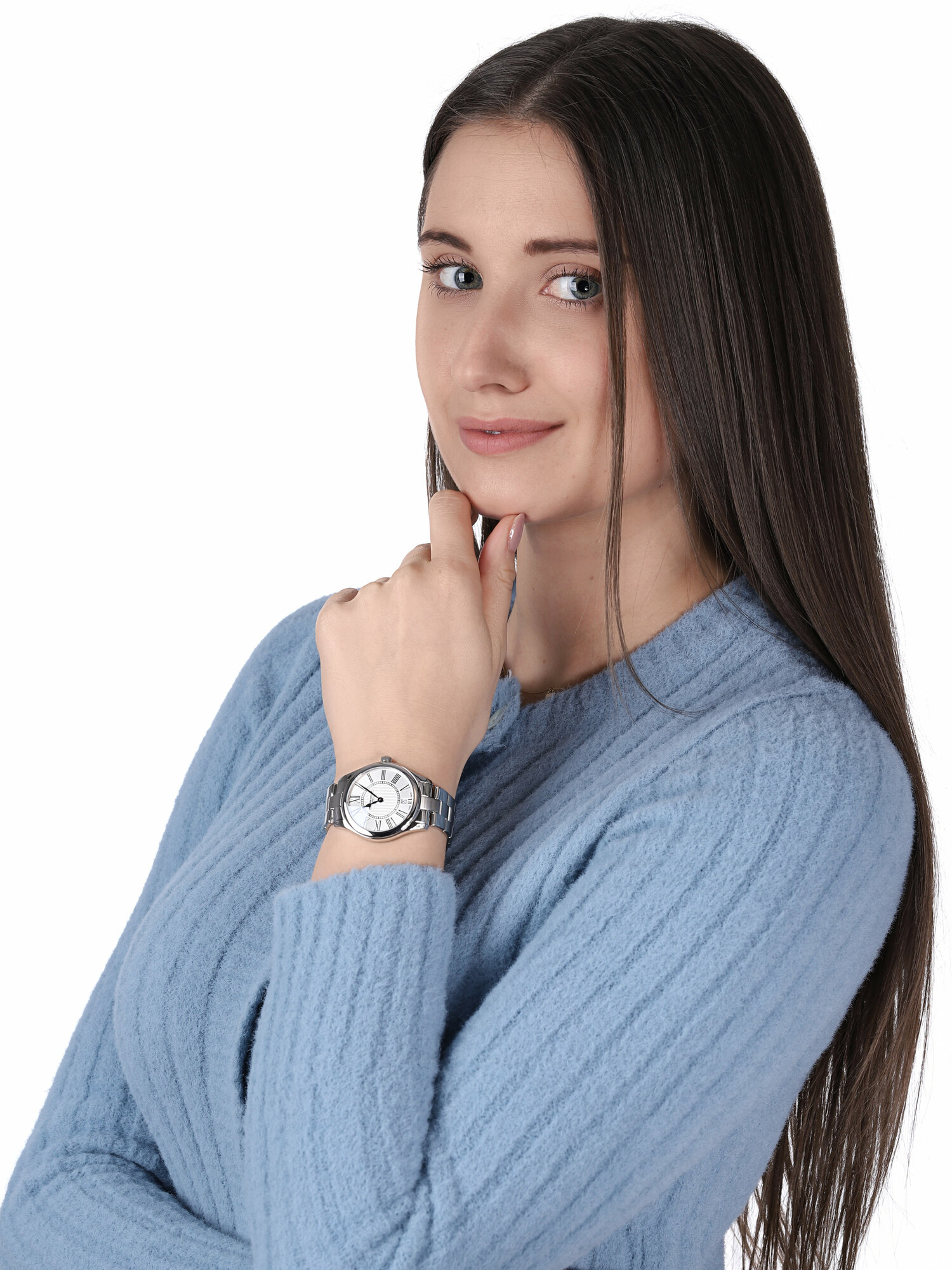 zegarek Frederique Constant FC-220MS3B6B kwarcowy damski Classics CLASSICS LADIES QUARTZ - miniatura 2