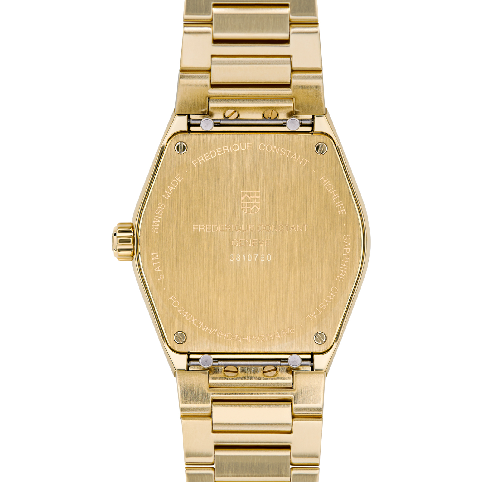 zegarek Frederique Constant FC-240VD2NH5B kwarcowy damski Highlife HIGHLIFE LADIES QUARTZ - miniatura 5
