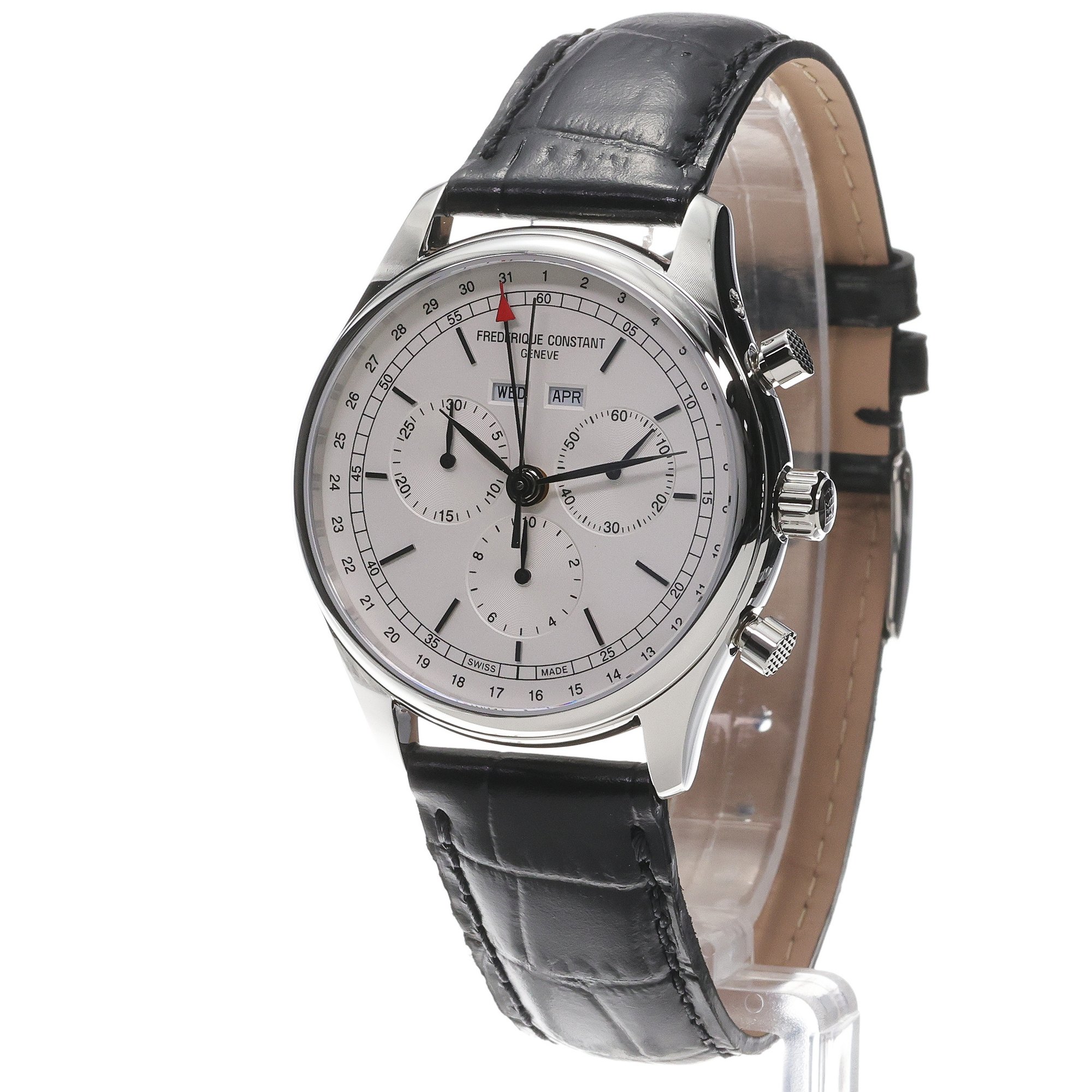 zegarek Frederique Constant FC-296SW5B6 kwarcowy męski Classics CLASSICS QUARTZ CHRONOGRAPH TRIPLE CALENDAR - miniatura 2