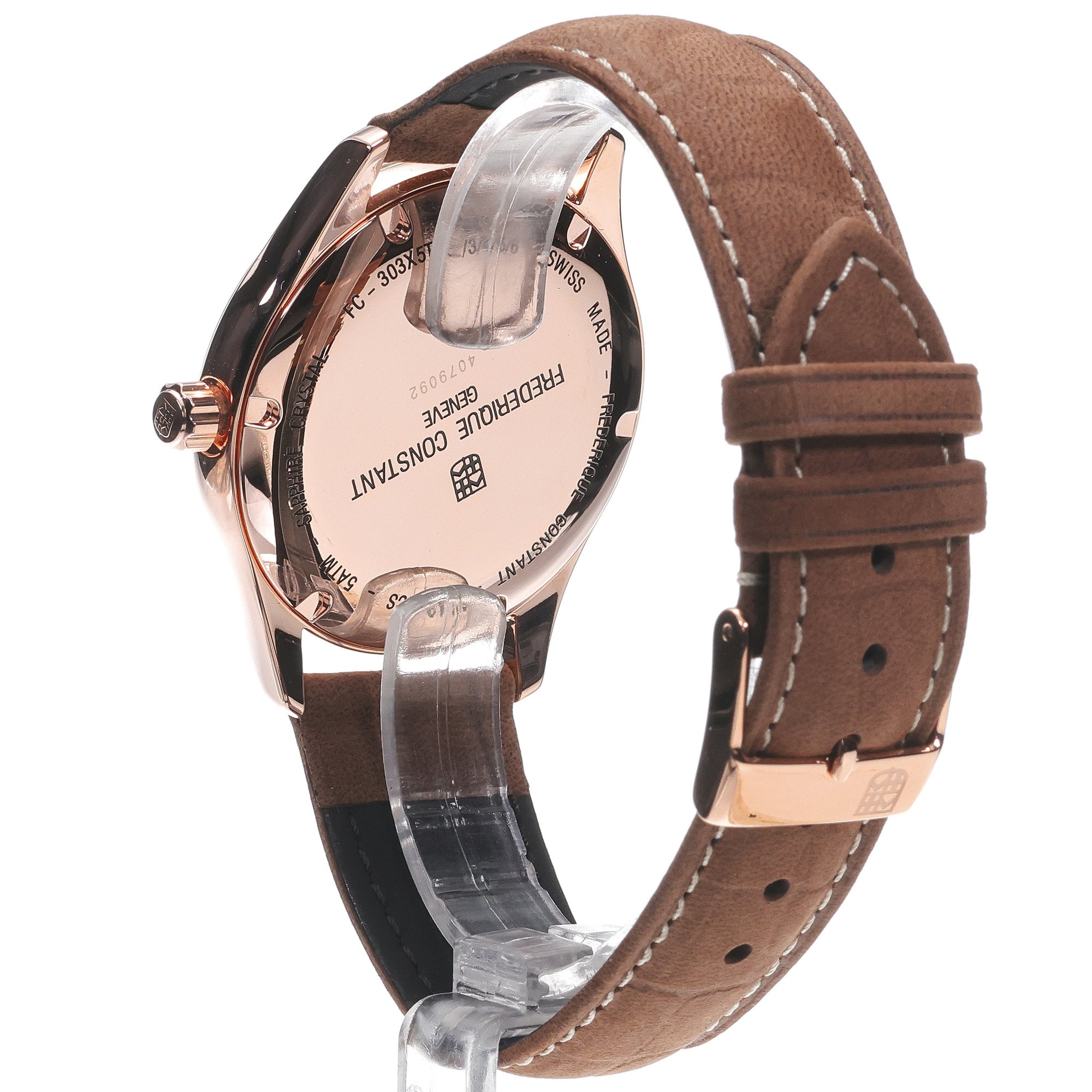 zegarek Frederique Constant FC-303NV5B4 automatyczny męski Classics CLASSICS INDEX AUTOMATIC - miniatura 4