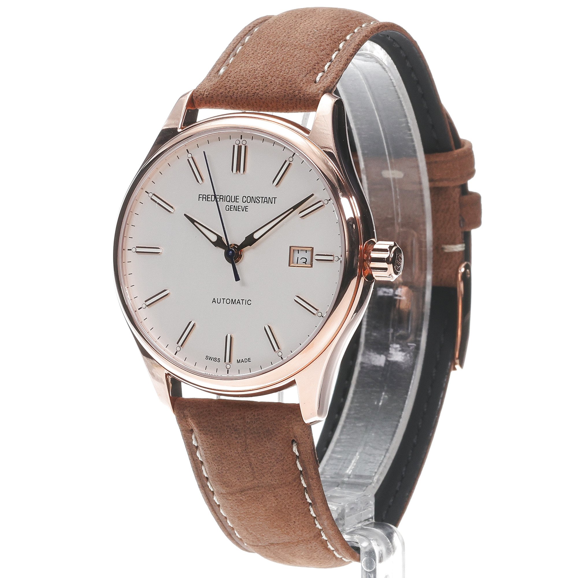 zegarek Frederique Constant FC-303NV5B4 różowe złoto Classics - miniatura 2
