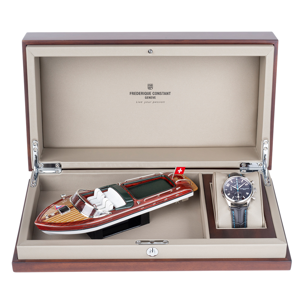 zegarek Frederique Constant FC-392RMG5B6 męski z chronograf Runabout - miniatura 4