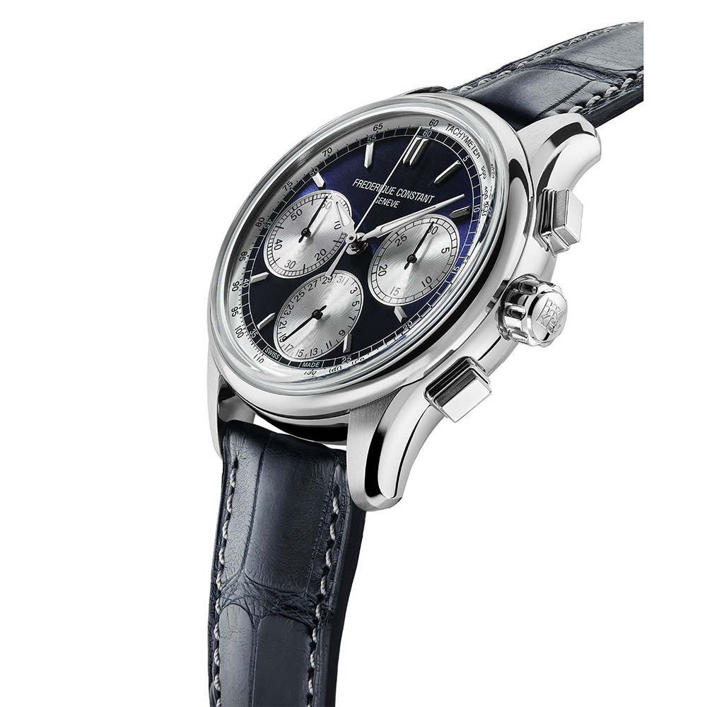 zegarek Frederique Constant FC-760NS4H6 męski z tachometr Manufacture - miniatura 2