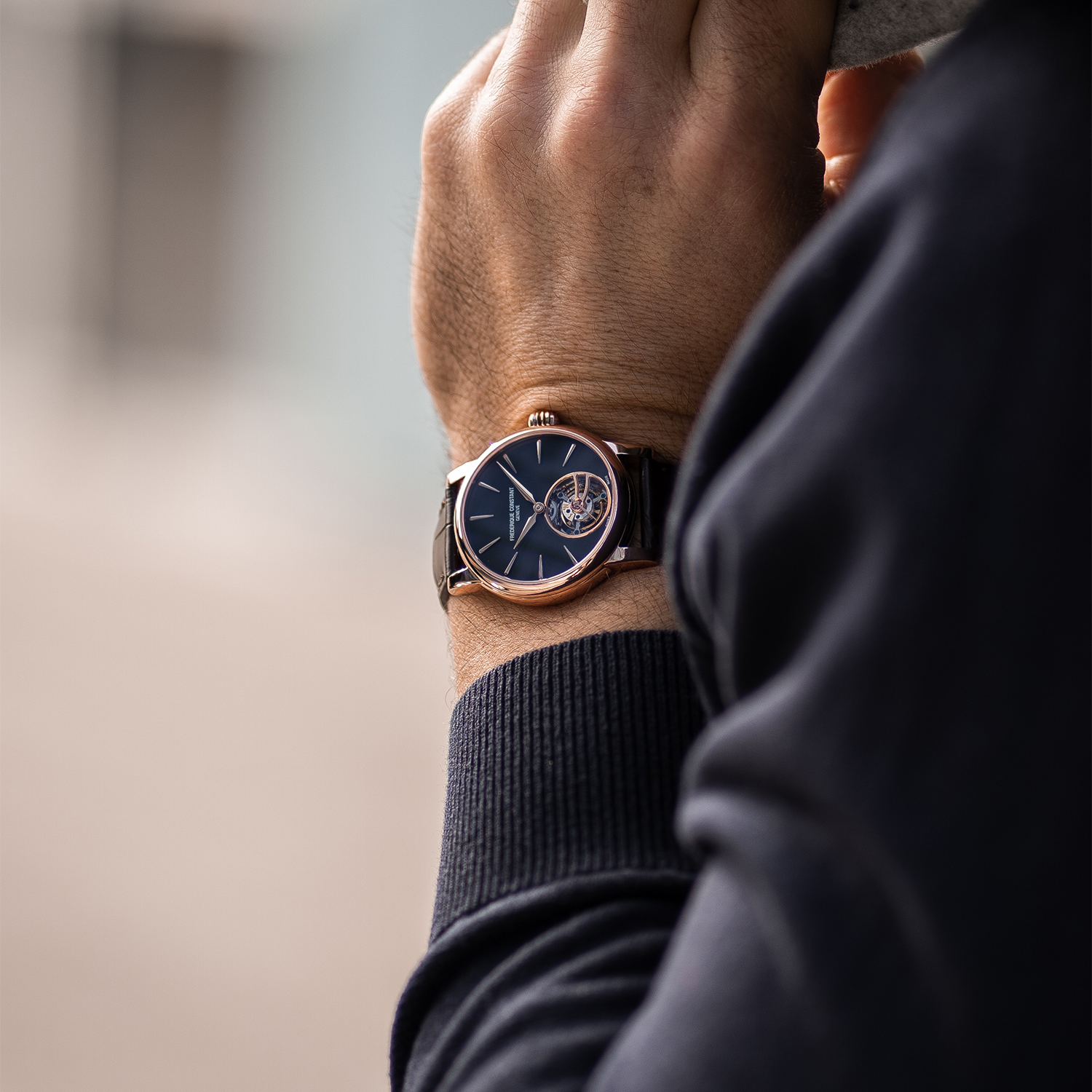 zegarek Frederique Constant FC-980G3H9 automatyczny męski Manufacture MANUFACTURE CLASSIC TOURBILLON FREDERIQUE CONSTANTS 35TH ANNIVERSARY - miniatura 12