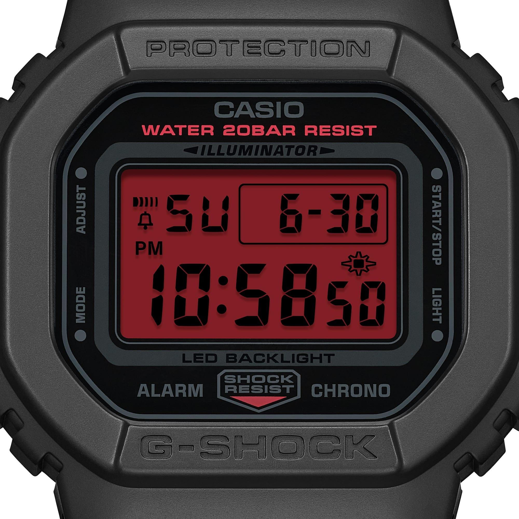 zegarek G-SHOCK DW-5600BBR-1ER kwarcowy męski G-SHOCK Original - miniatura 6